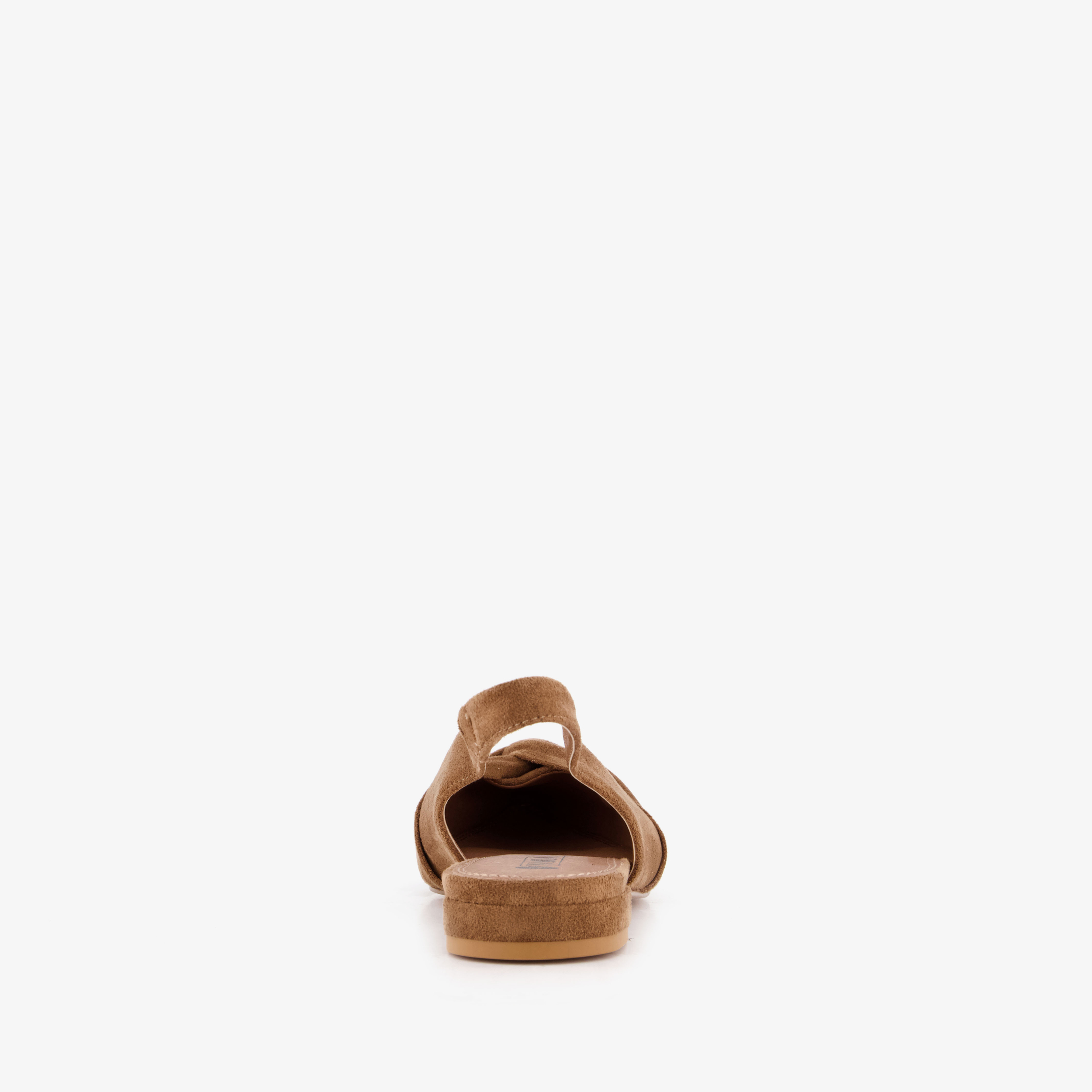 Nova dames slingbacks met knoop cognac – foto 2