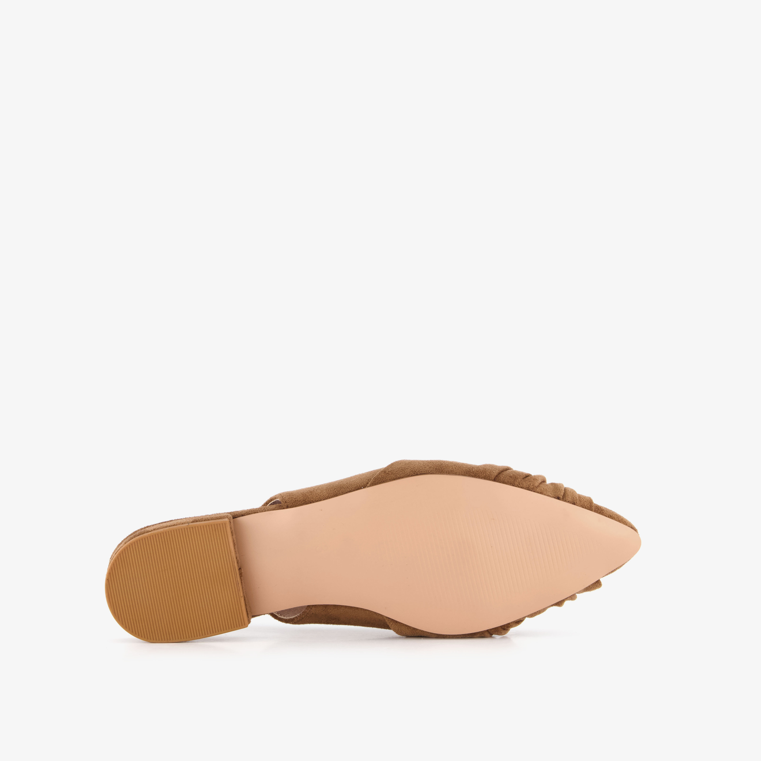 Nova dames slingbacks met knoop cognac – foto 3