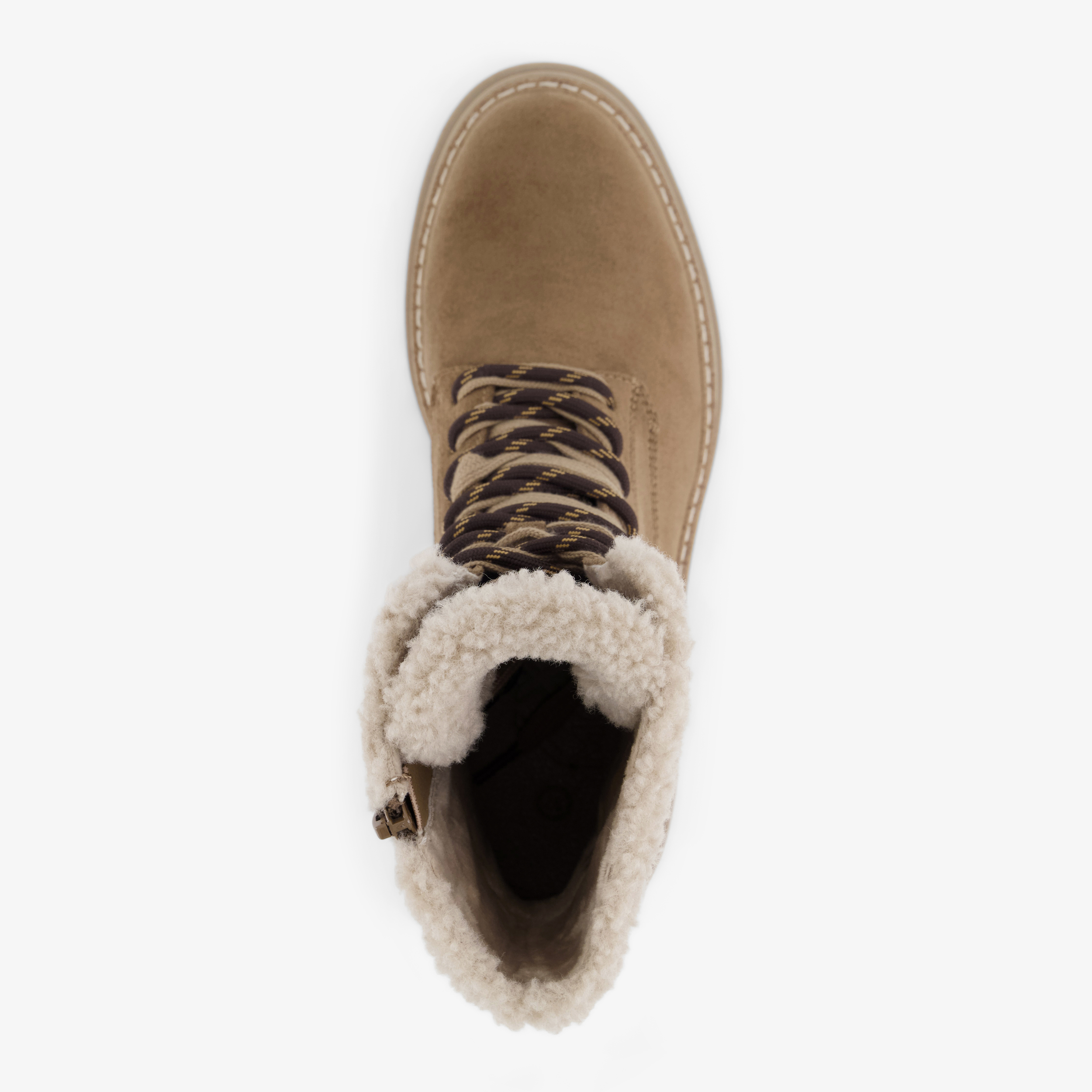 XX by Mexx gevoerde dames boots cognac laarzen – foto 4