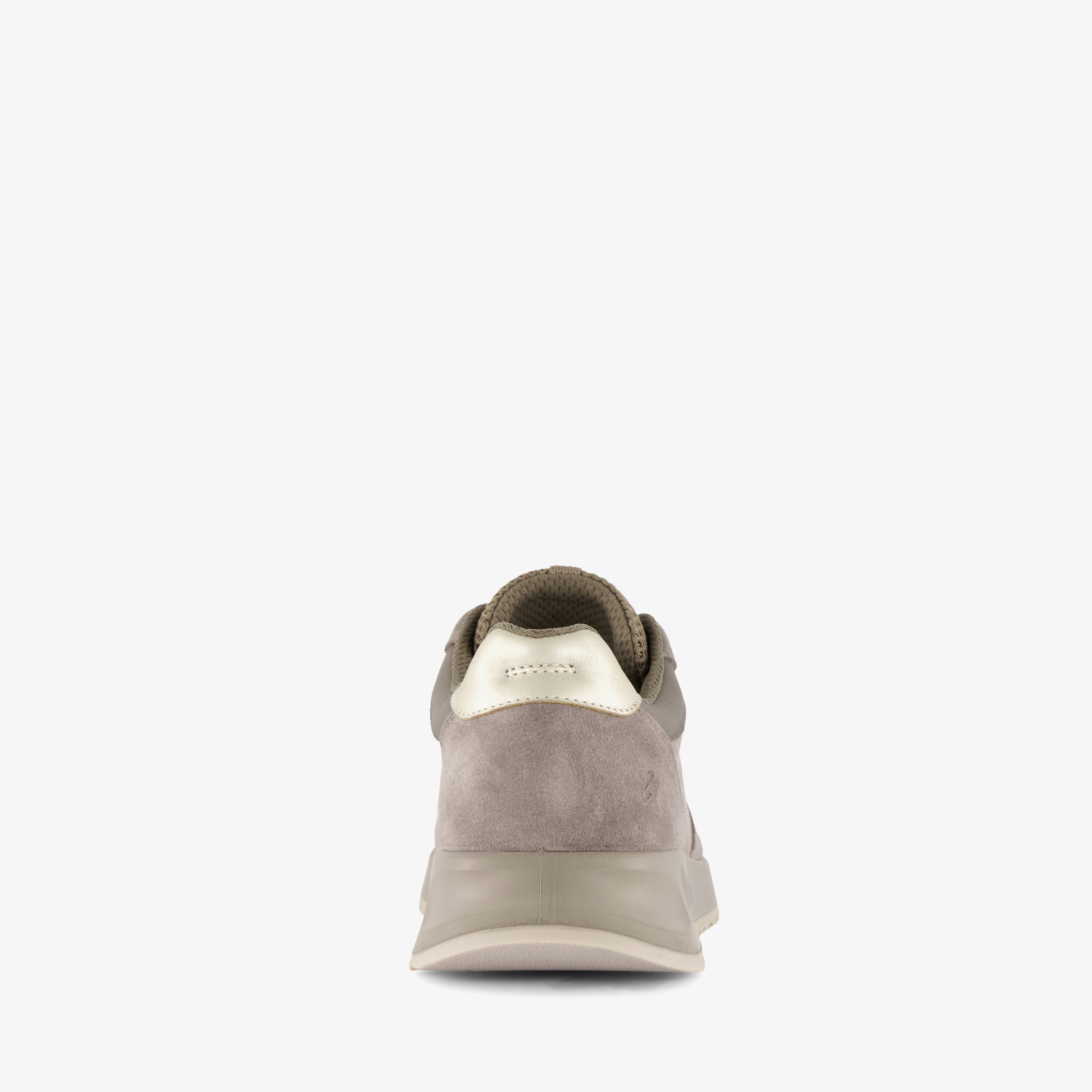 ECCO OTM W Low-Cut suède dames sneakers taupe – foto 2