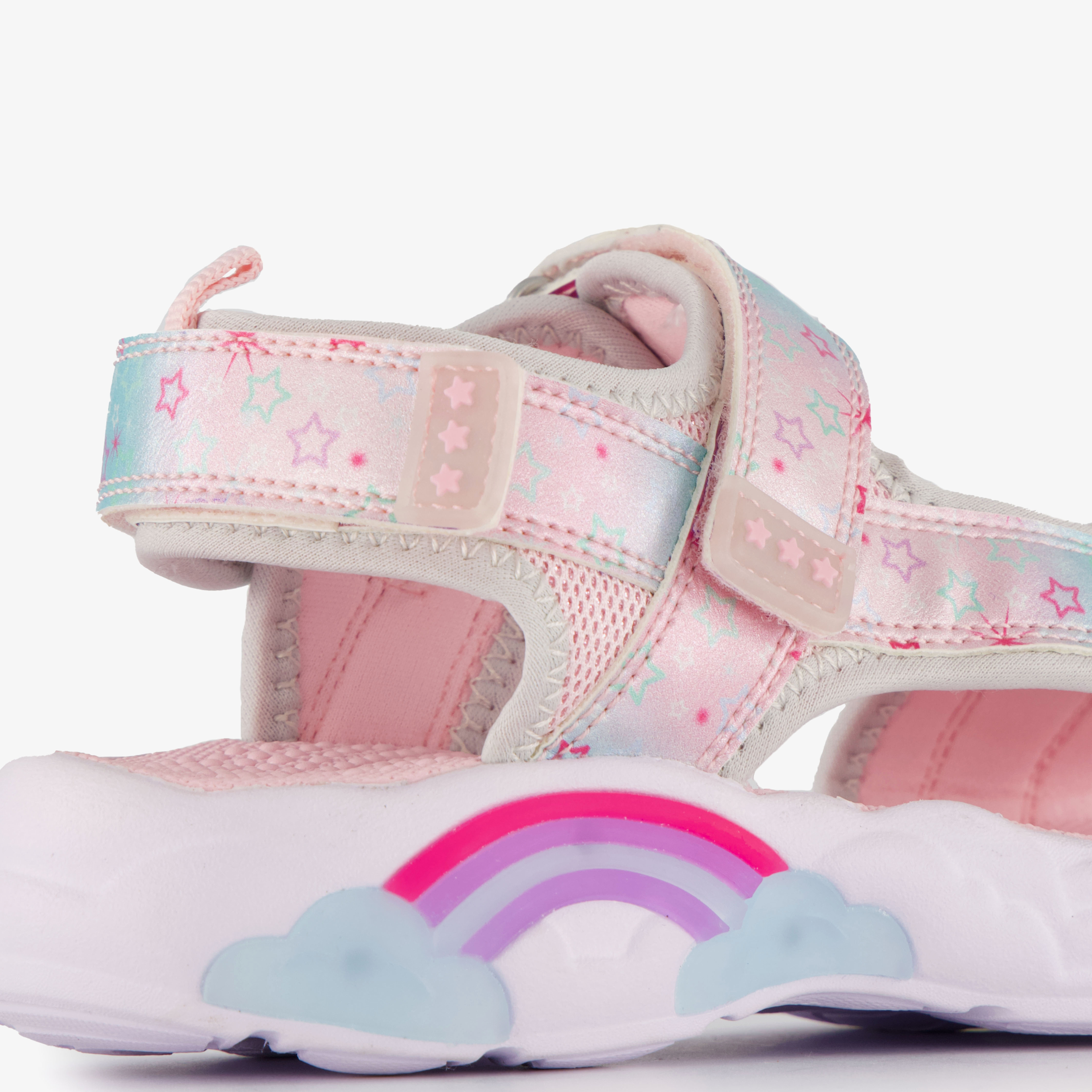 Blue Box meisjes sandalen met lichtjes roze pastel – foto 5