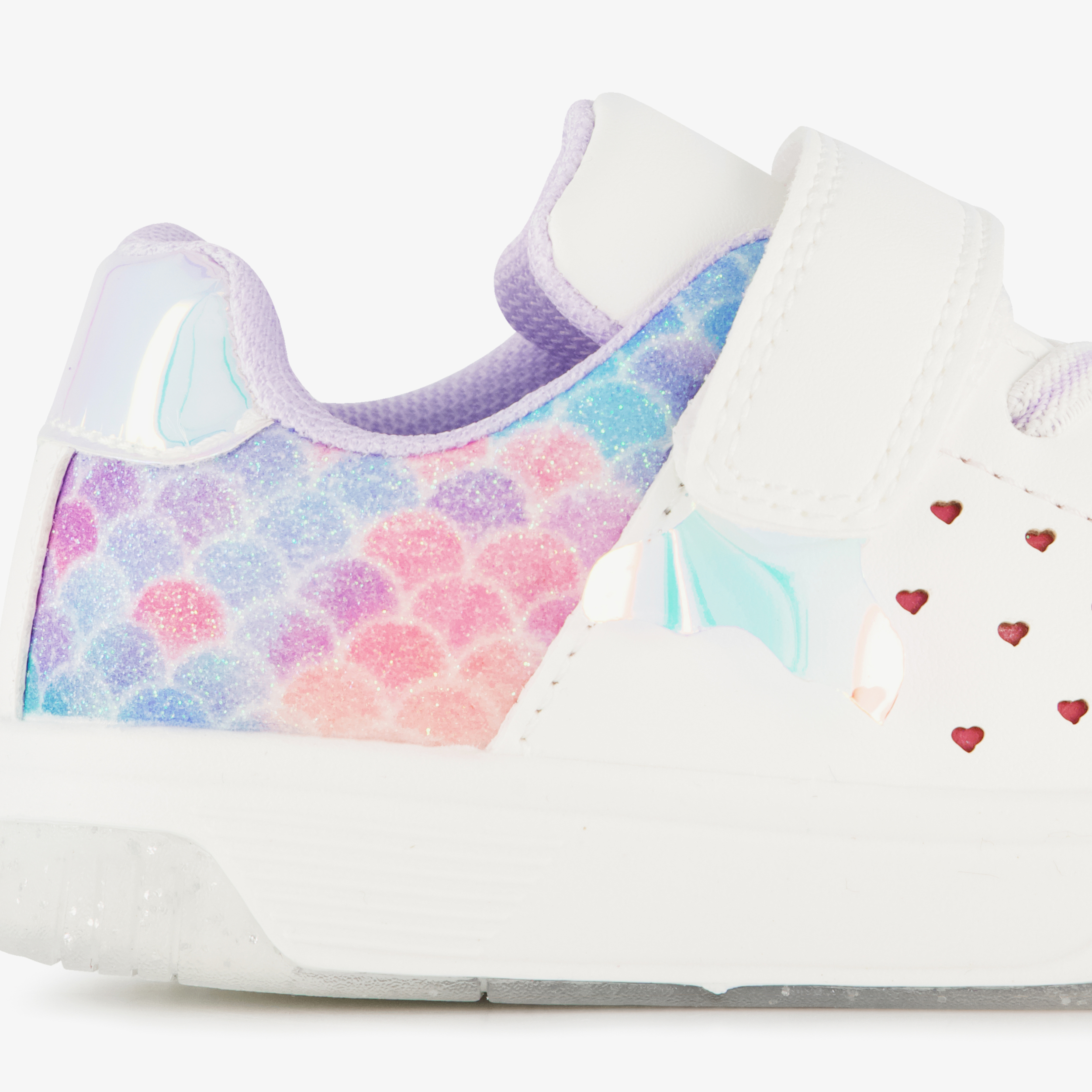 Blue Box meisjes zeemeermin sneakers wit – foto 5