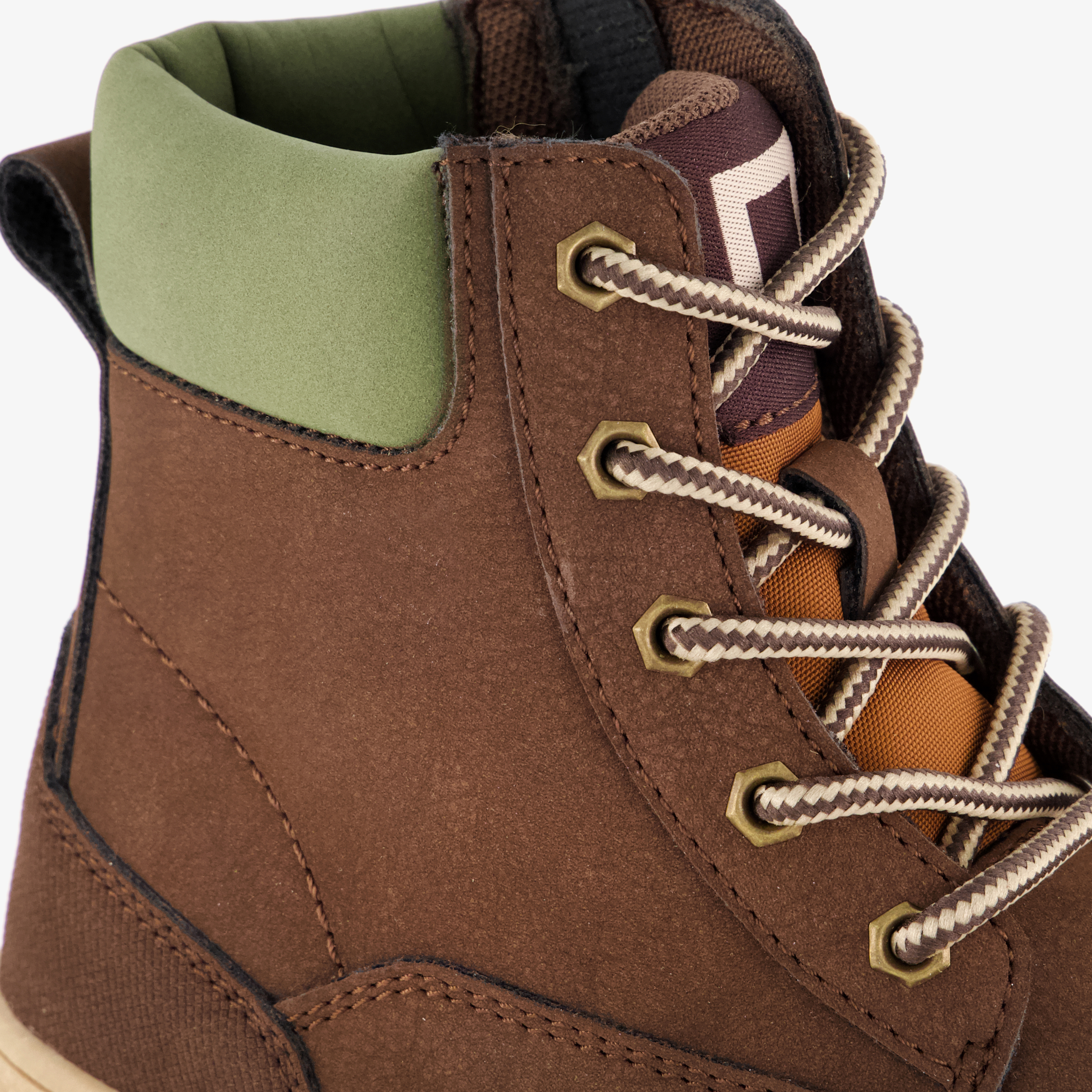 Blue Box jongens veterboots donkerbruin – foto 5