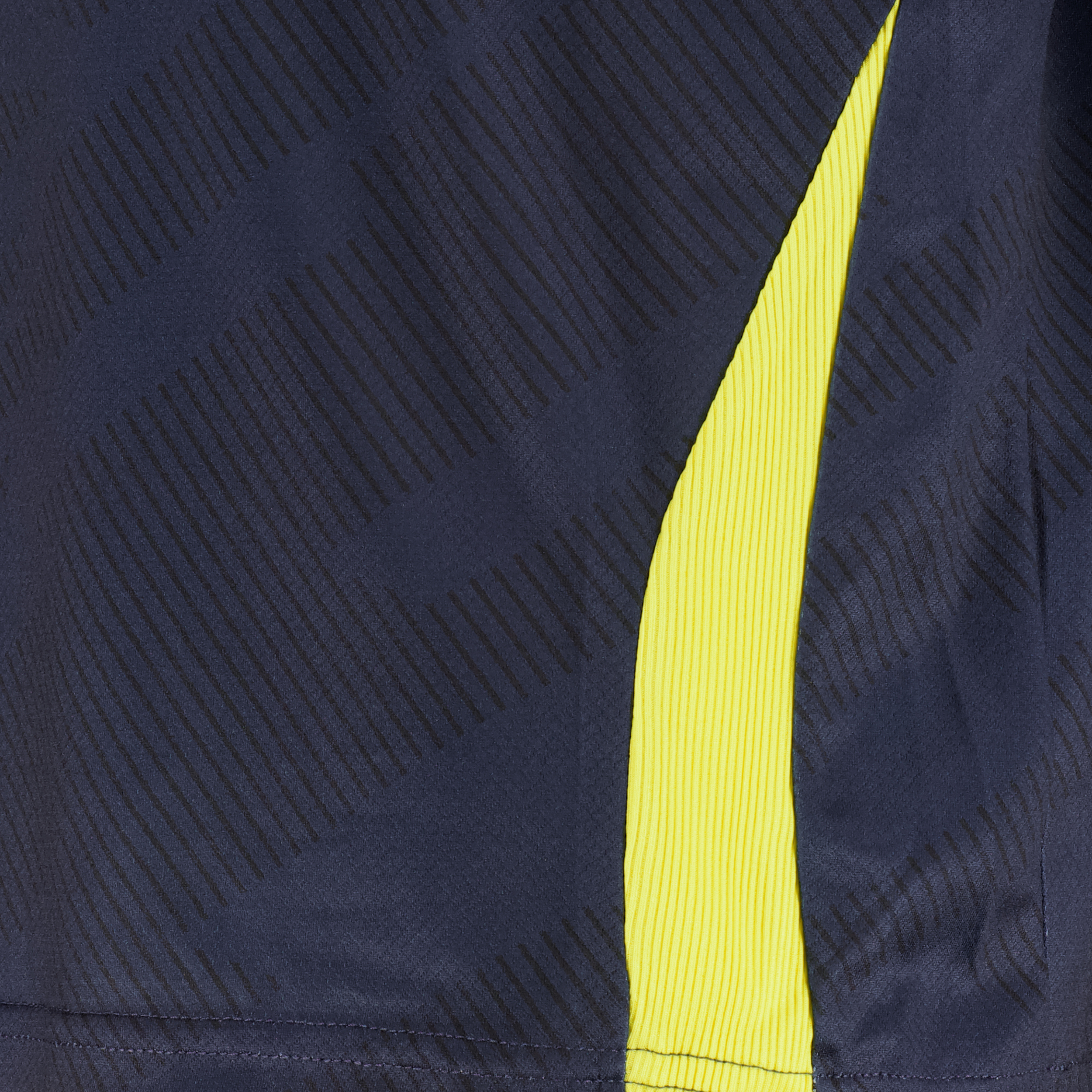 Dutchy Dry kinder voetbal T-shirt donkerblauw geel meisjes sport & spel – foto 3