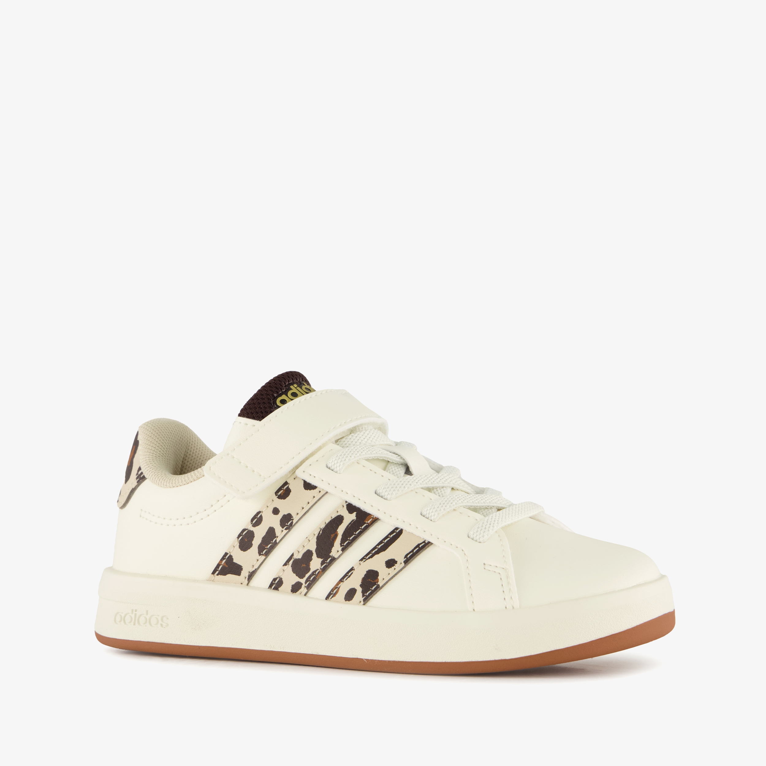 Adidas meisjes grand court 3.0 sneakers wit