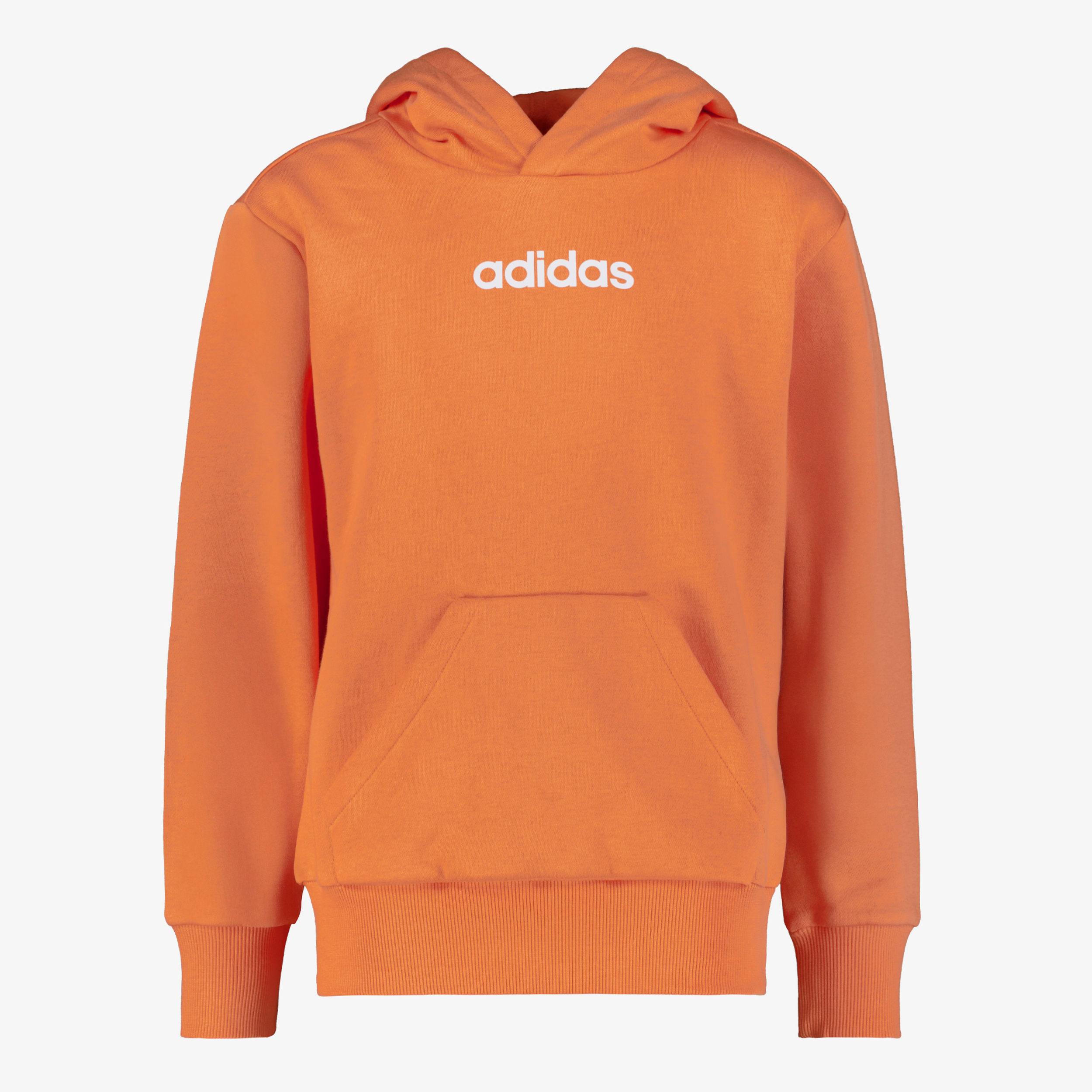 Adidas J LIN FL kinder hoodie oranje