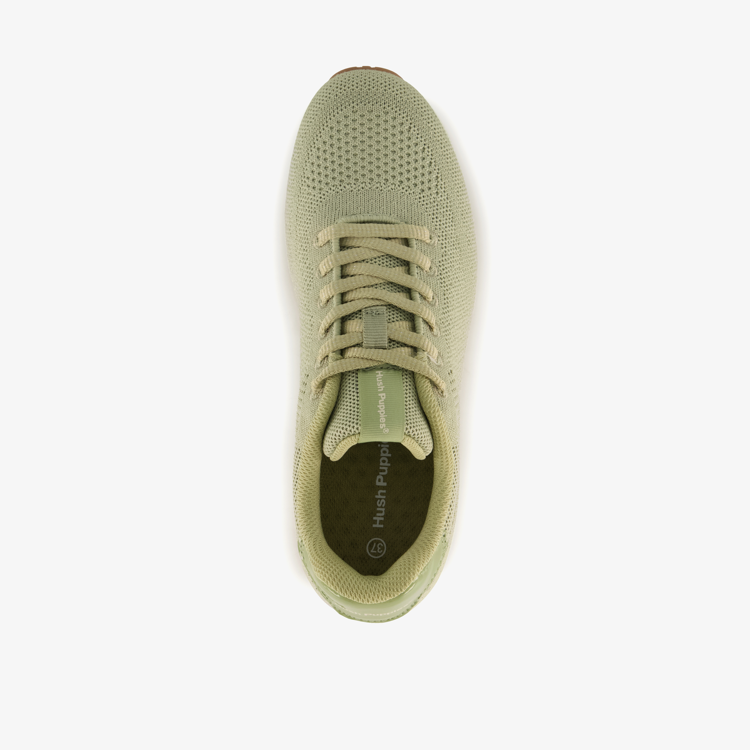 Hush puppies sneakers dames groen – foto 4