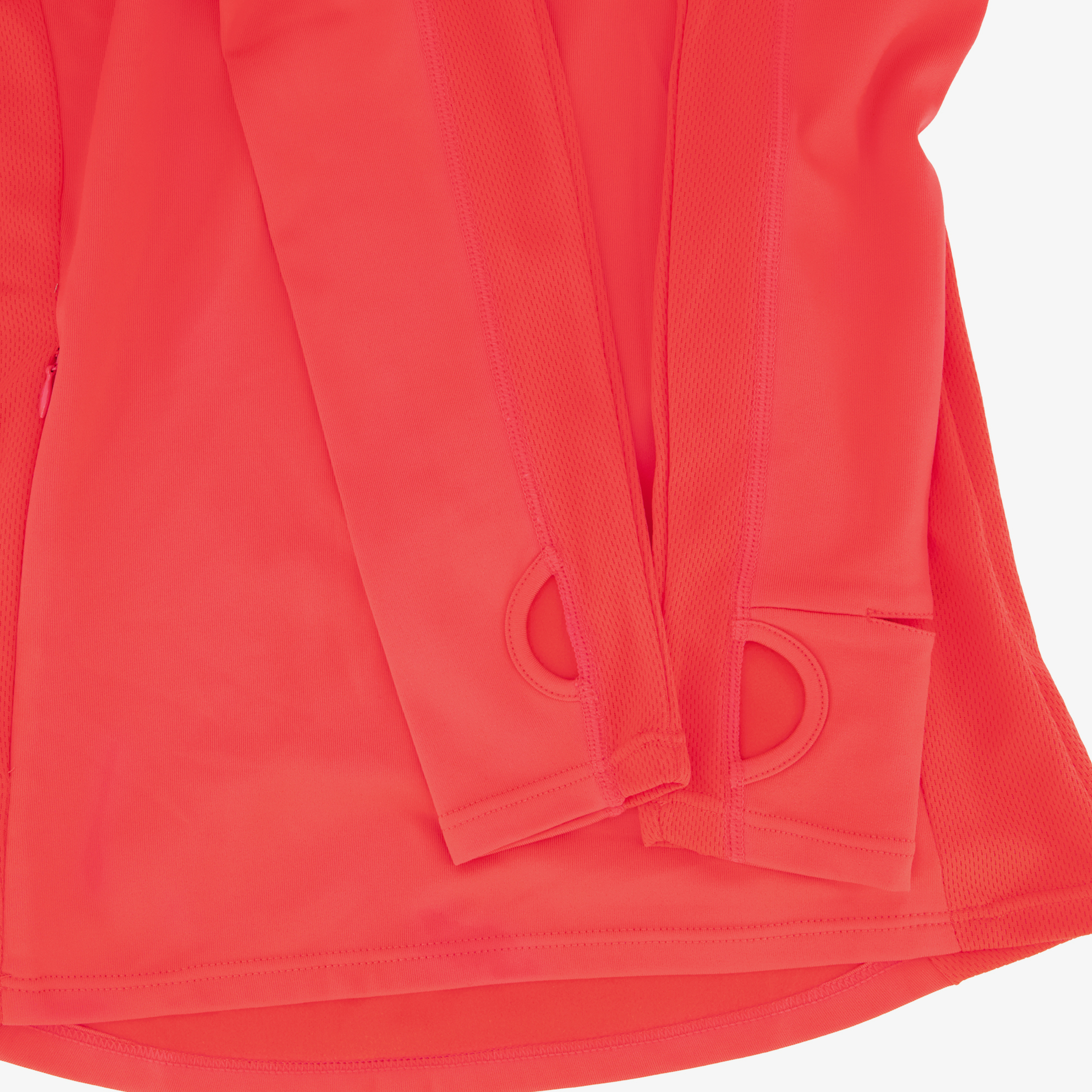 Osaga Dry dames  hardloop pully koraalroze longsleevestrainingsjassen – foto 3