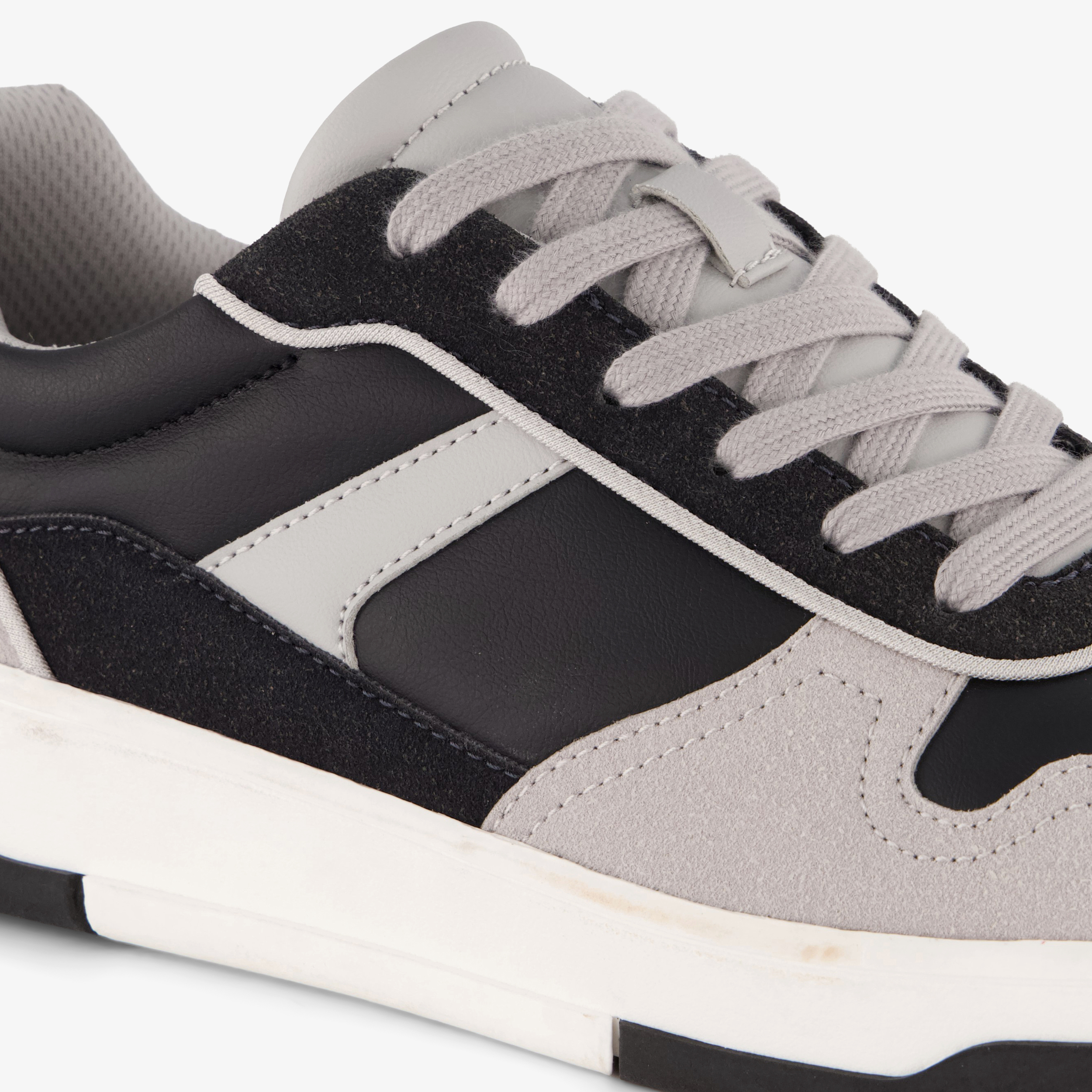 Blue Box heren sneakers grijs zwart – foto 5