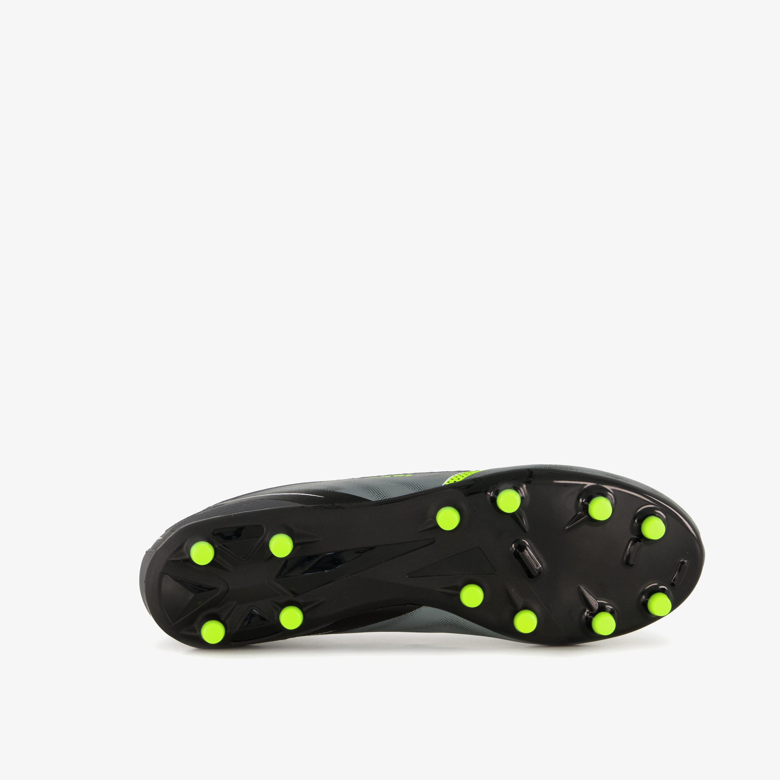 Dutchy FG heren voetbalschoenen grijs groen veldschoenen – foto 3