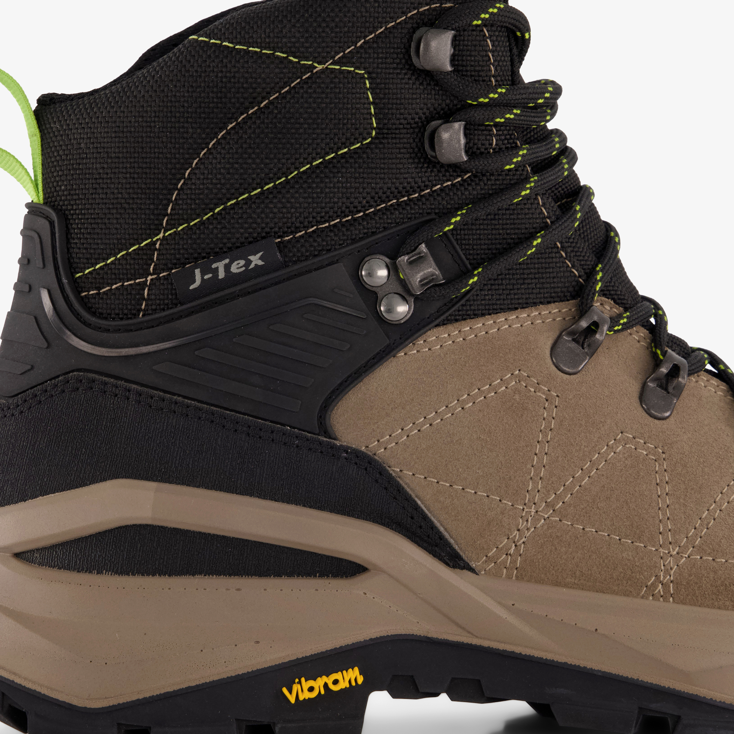 Mountain Peak dames cat. B wandelschoenen vibram zool beige – foto 5