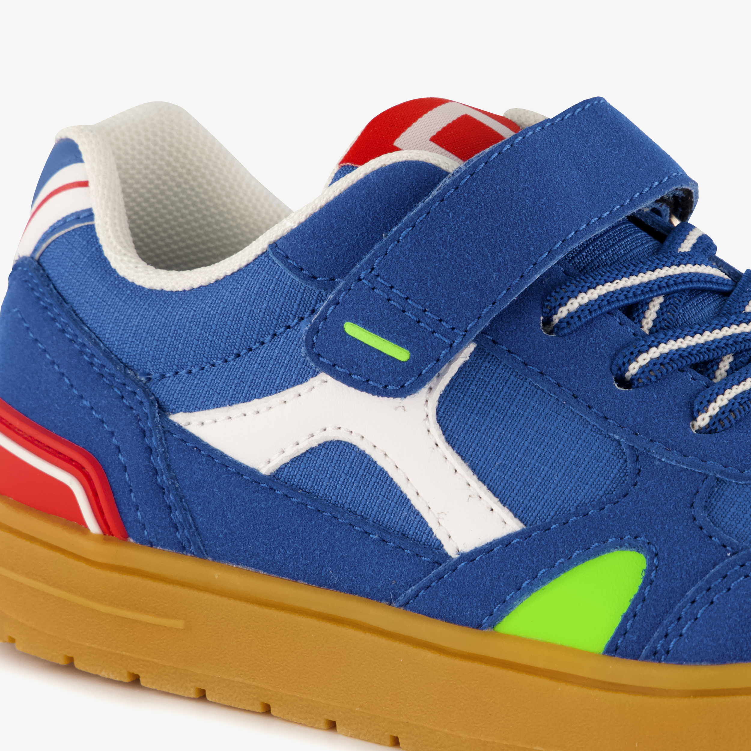 Blue Box jongens sneakers blauw rood – foto 5