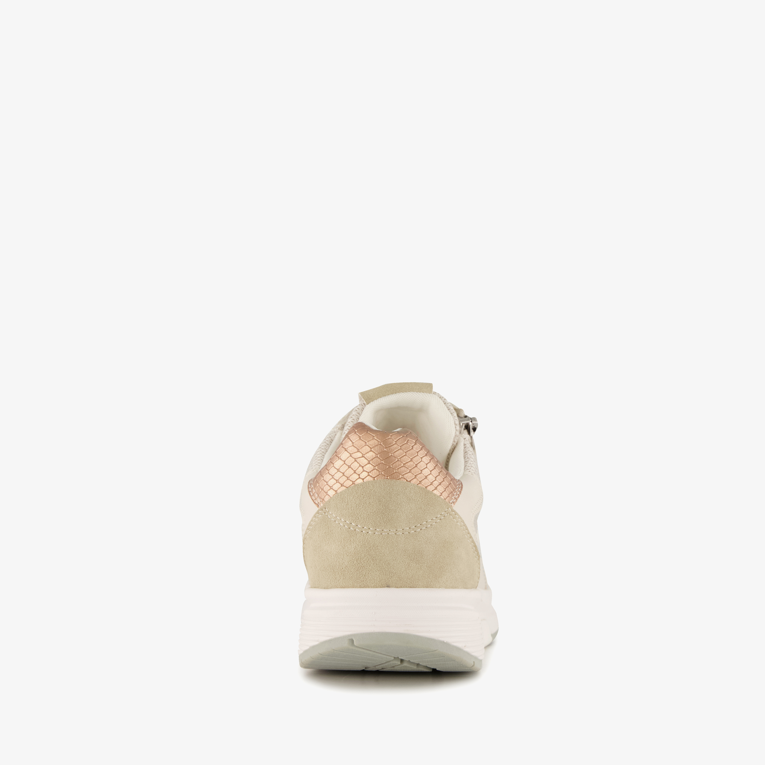 Blue Box dames sneakers beige goud – foto 2