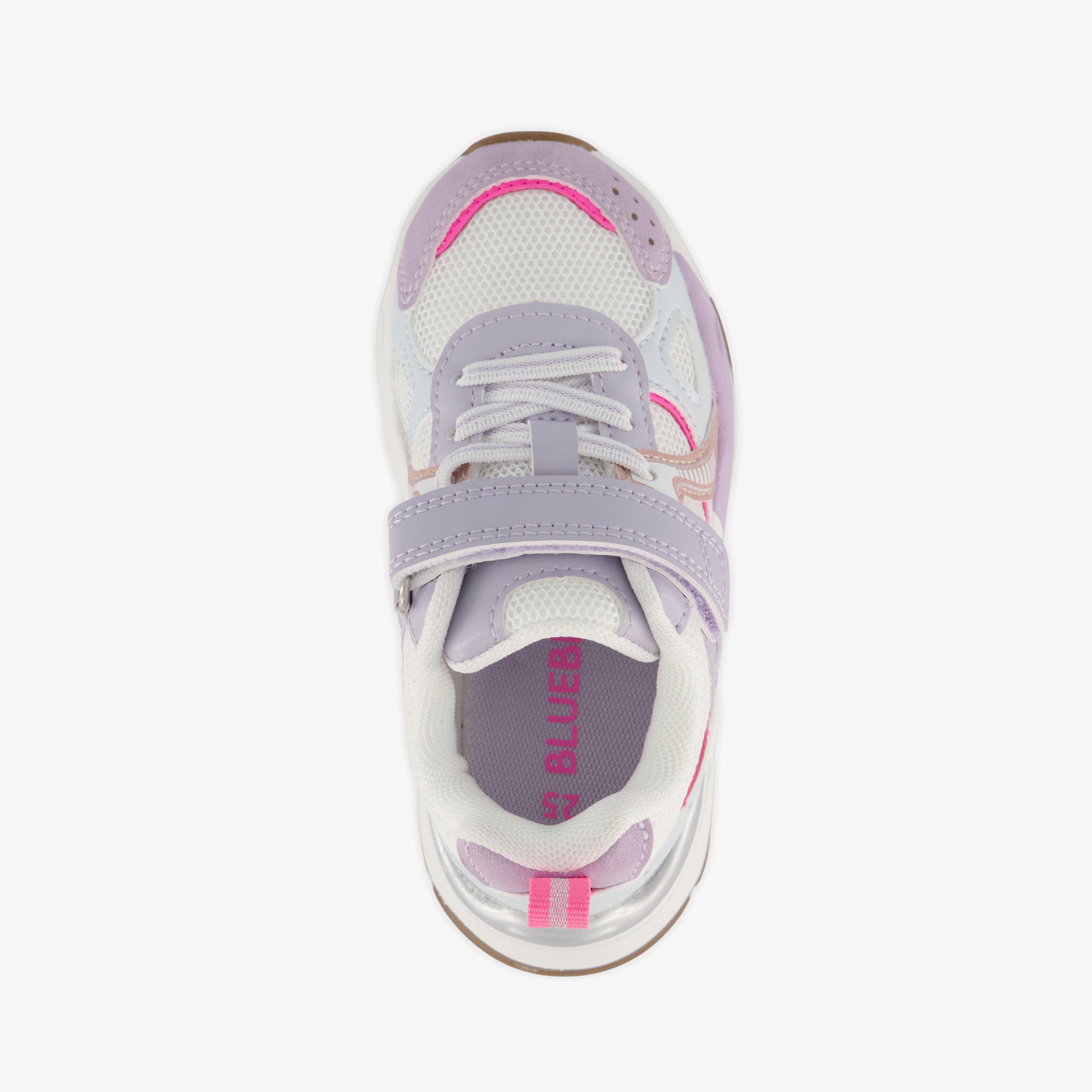 Blue Box meisjes dad sneakers wit pastel – foto 4