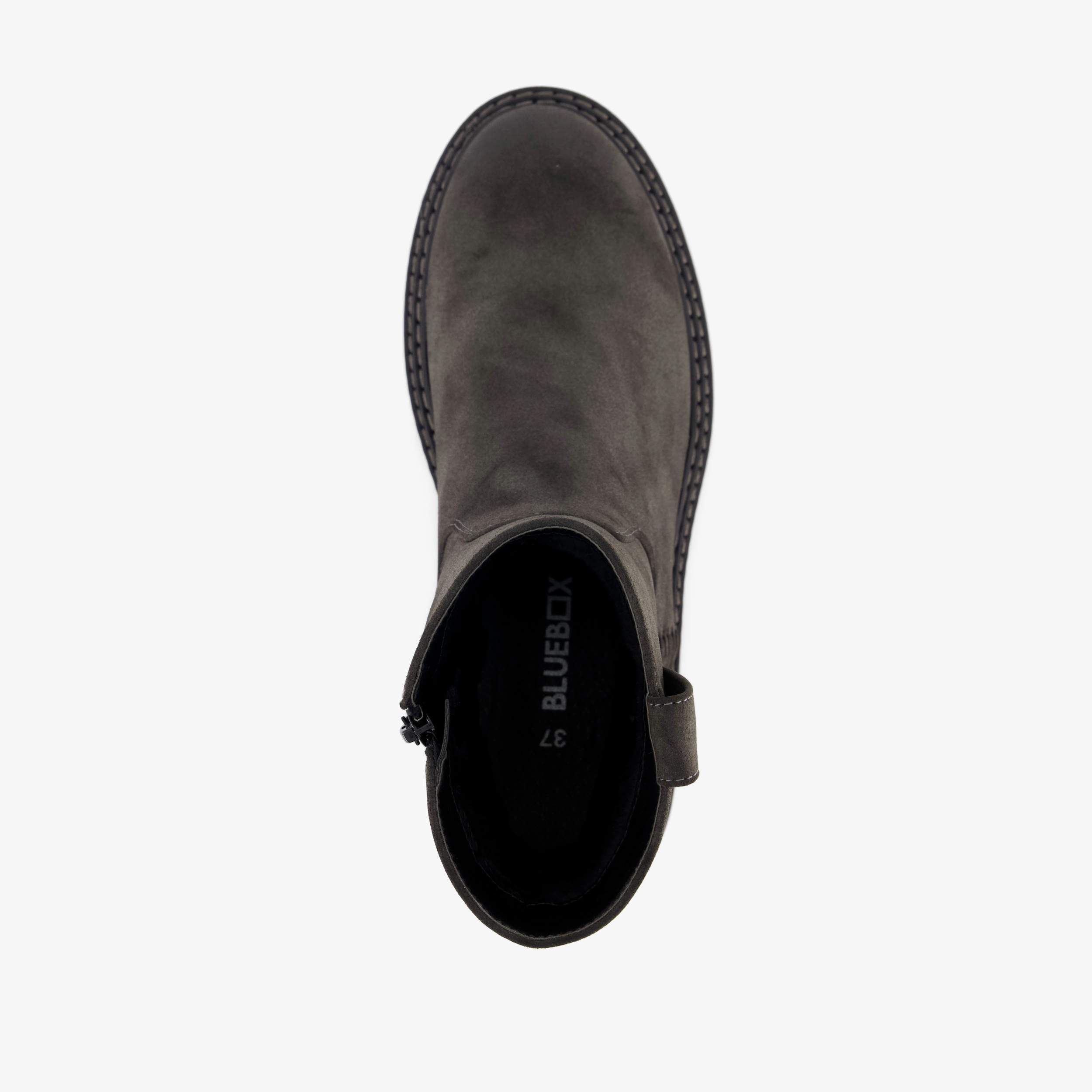 Blue Box dames boots donkergrijs enkellaarzen – foto 4
