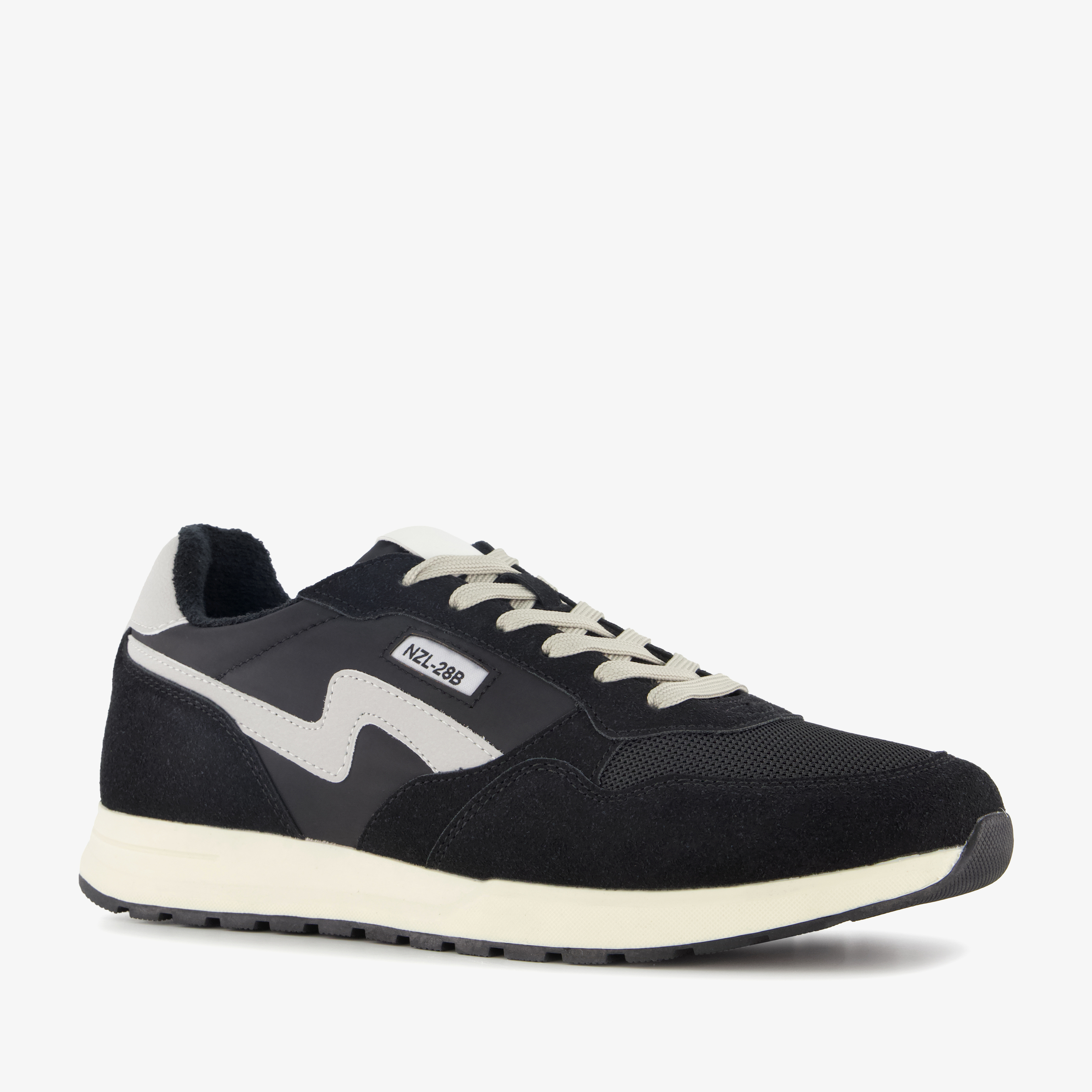 Blue Box heren sneakers zwart wit