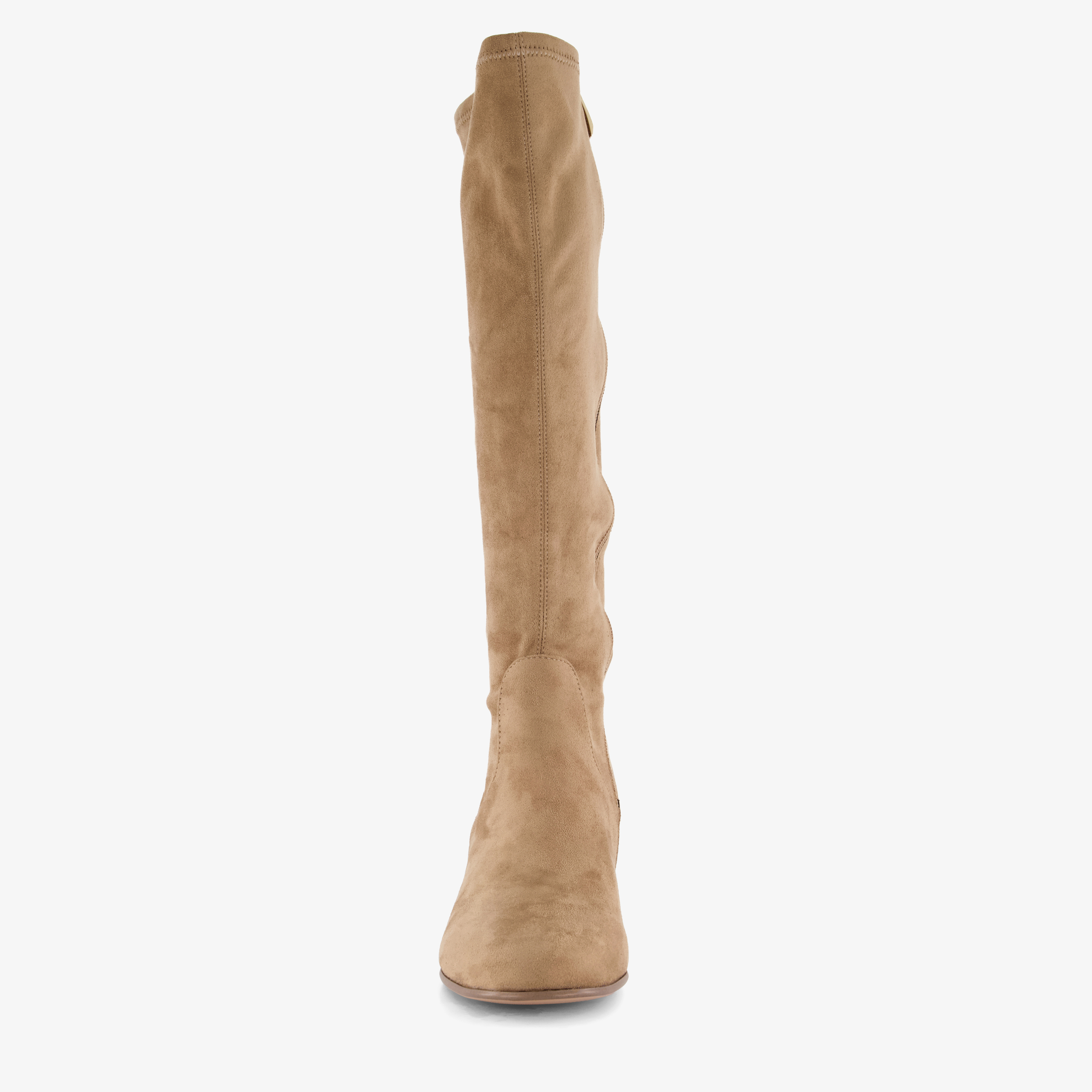 Tamaris hoge dames stretchlaarzen beige – foto 4