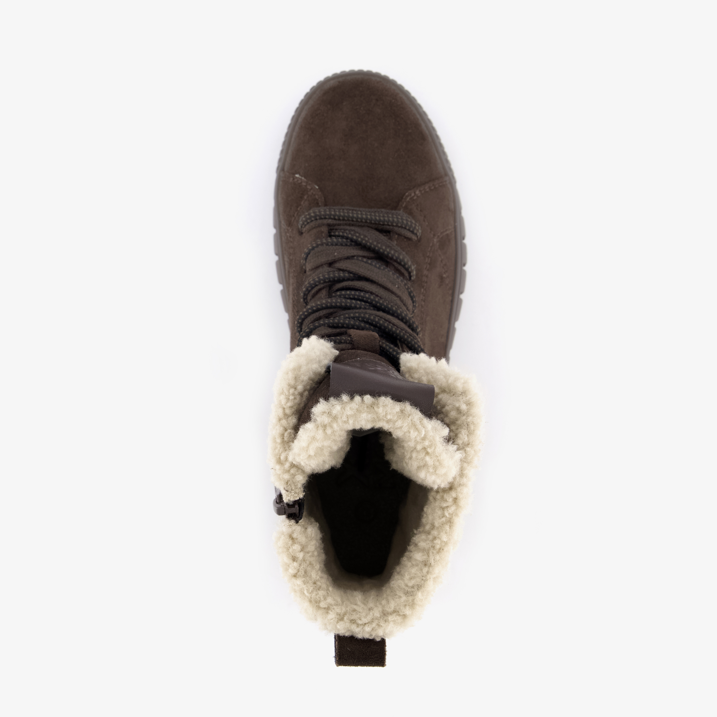 xx bij Mexx dames veterboots gevoerd bruin – foto 4