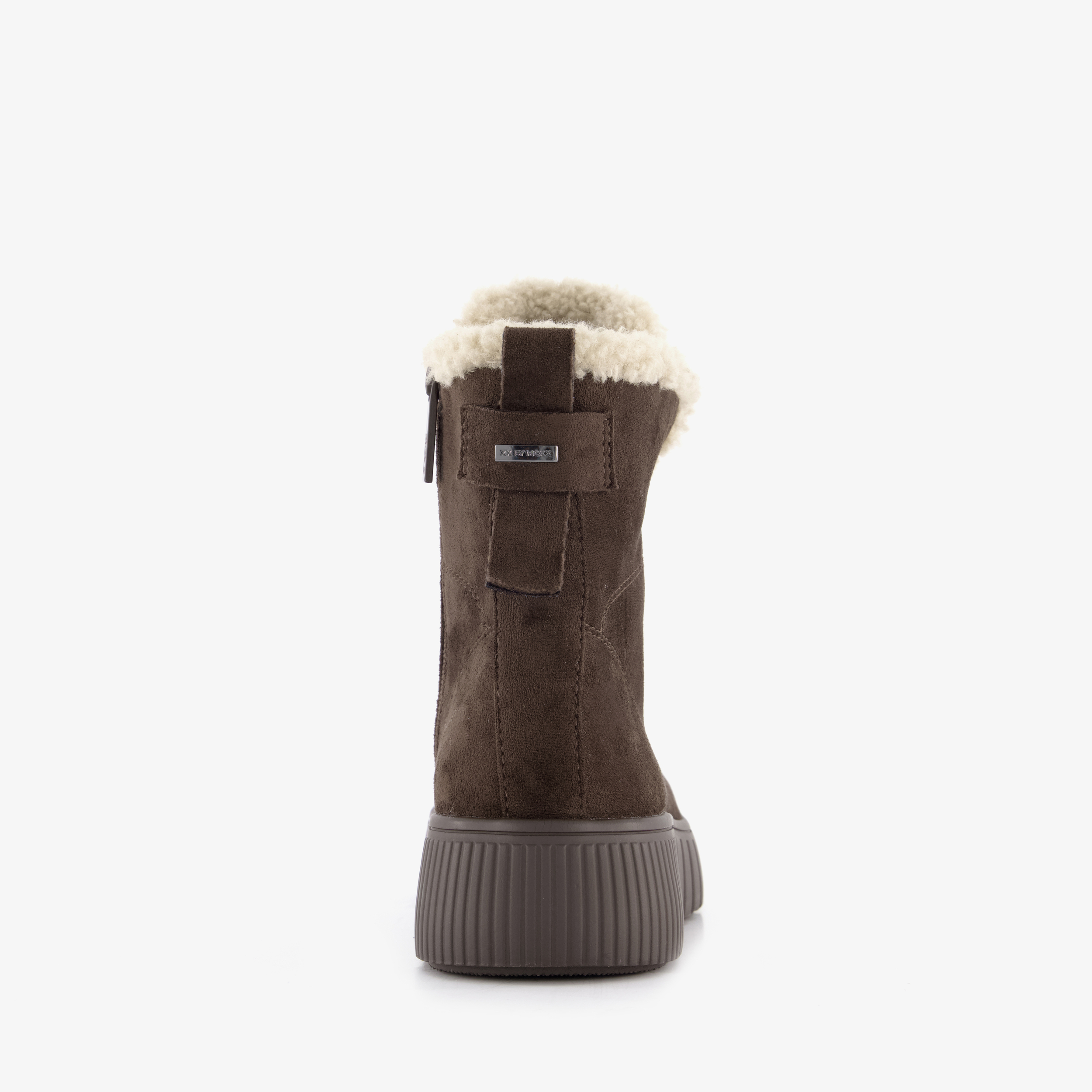 xx bij Mexx dames veterboots gevoerd bruin – foto 2