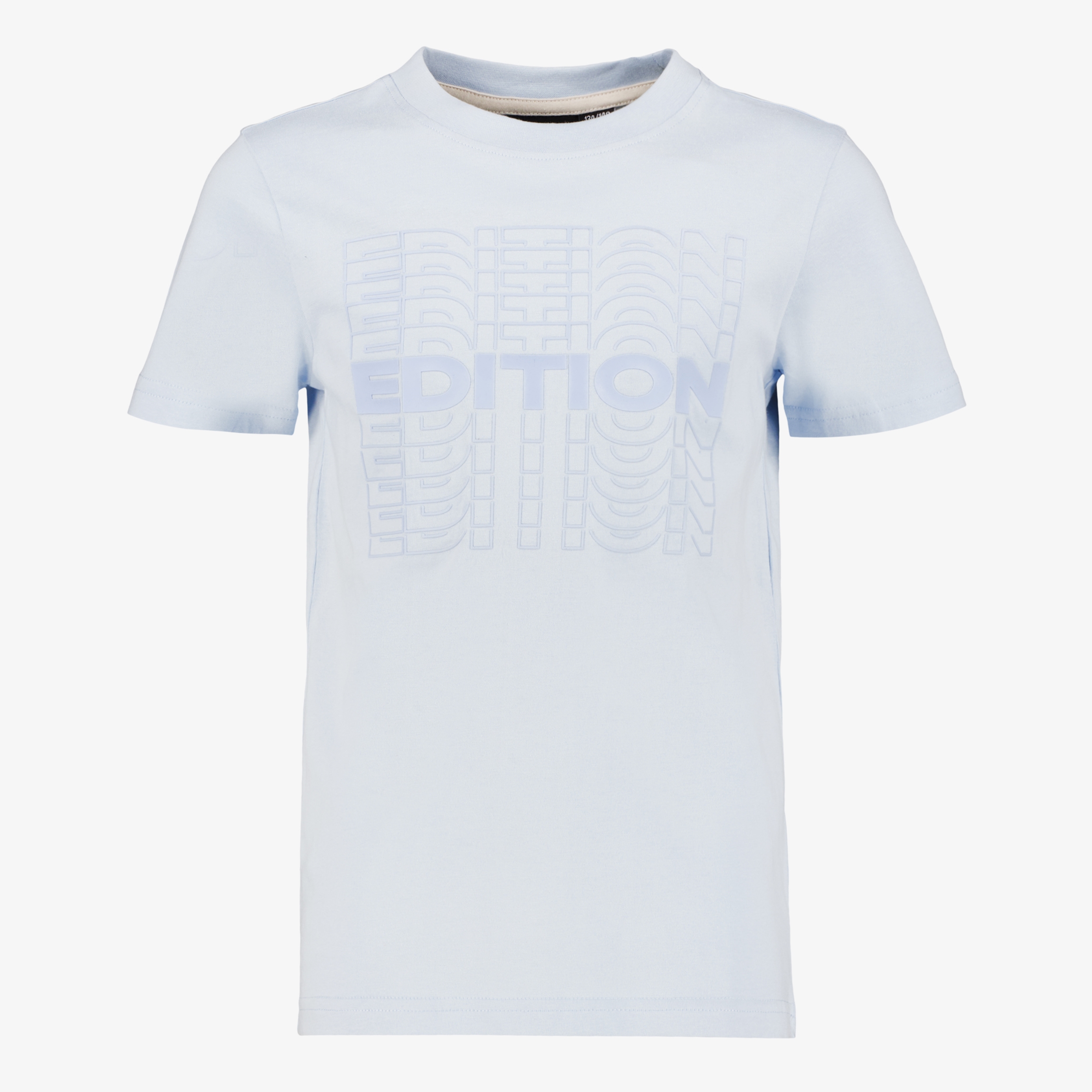 Unsigned jongens T-shirt lichtblauw
