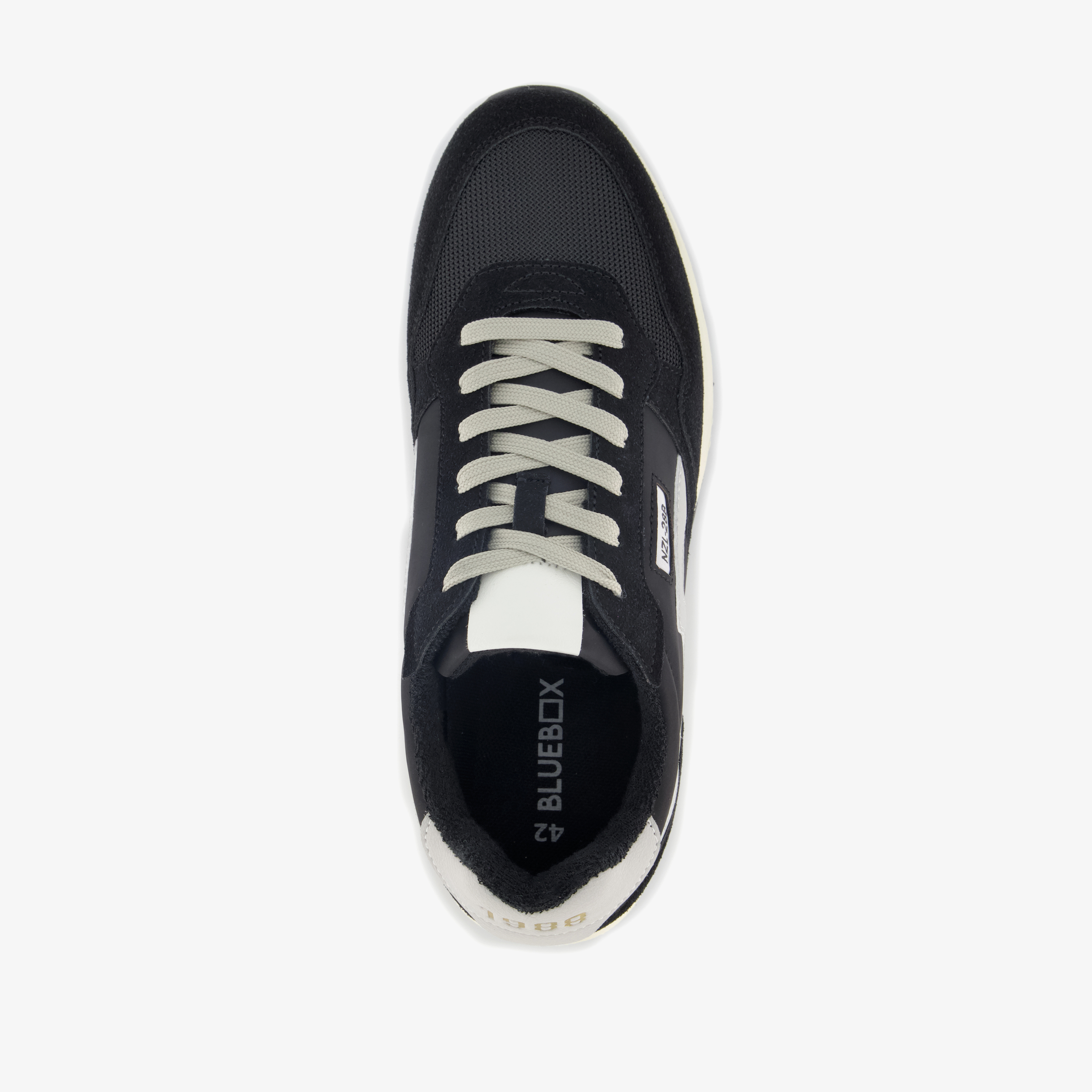 Blue Box heren sneakers zwart wit – foto 4