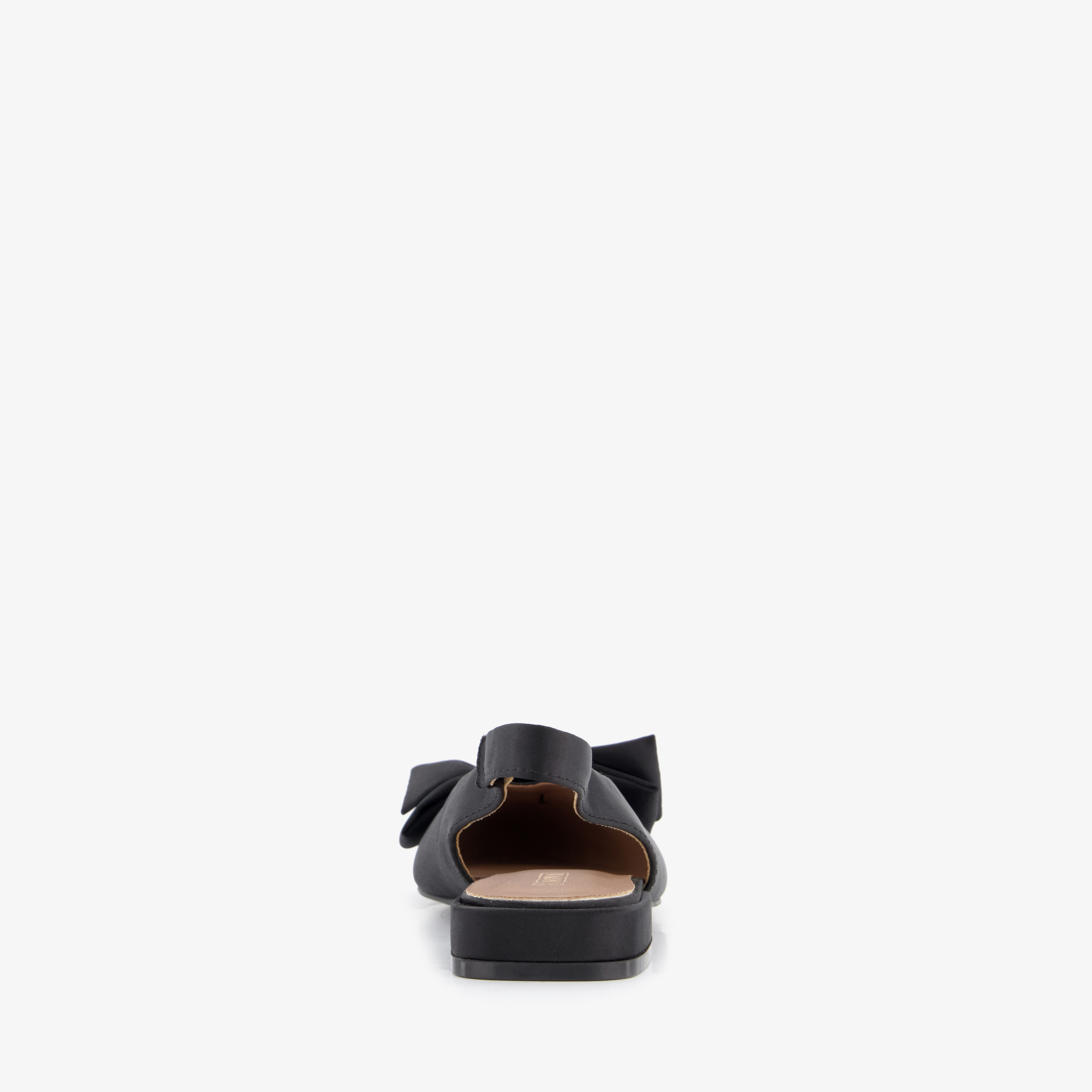Nova dames slingbacks met strik zwart – foto 2