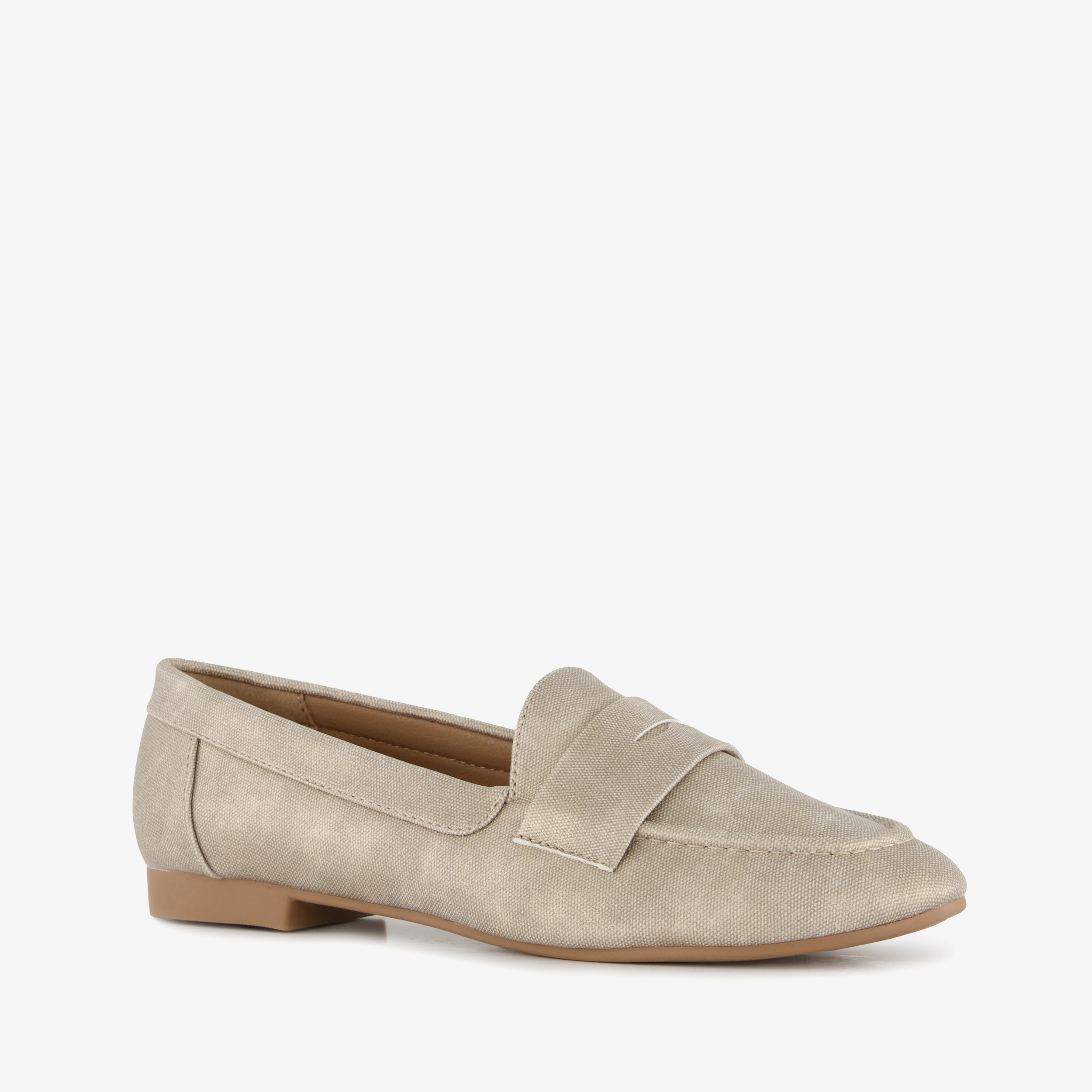 Nova dames loafers beige instappers