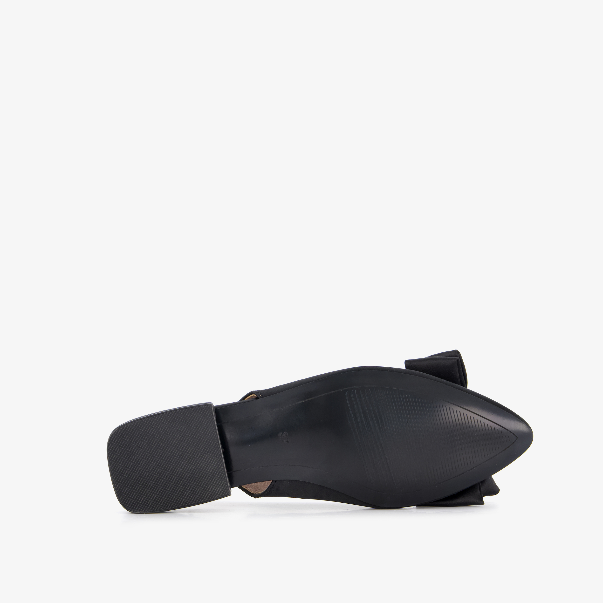 Nova dames slingbacks met strik zwart – foto 3