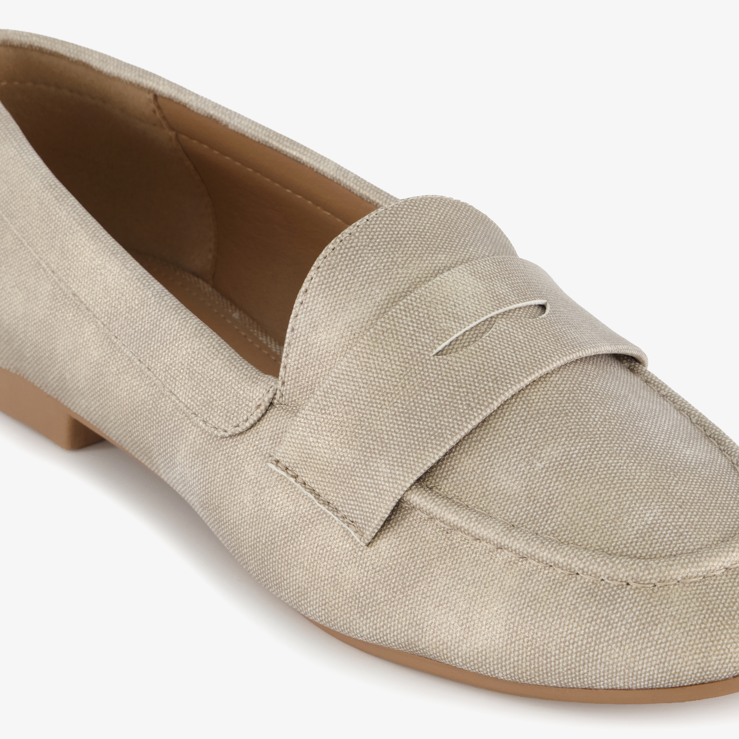 Nova dames loafers beige instappers – foto 5