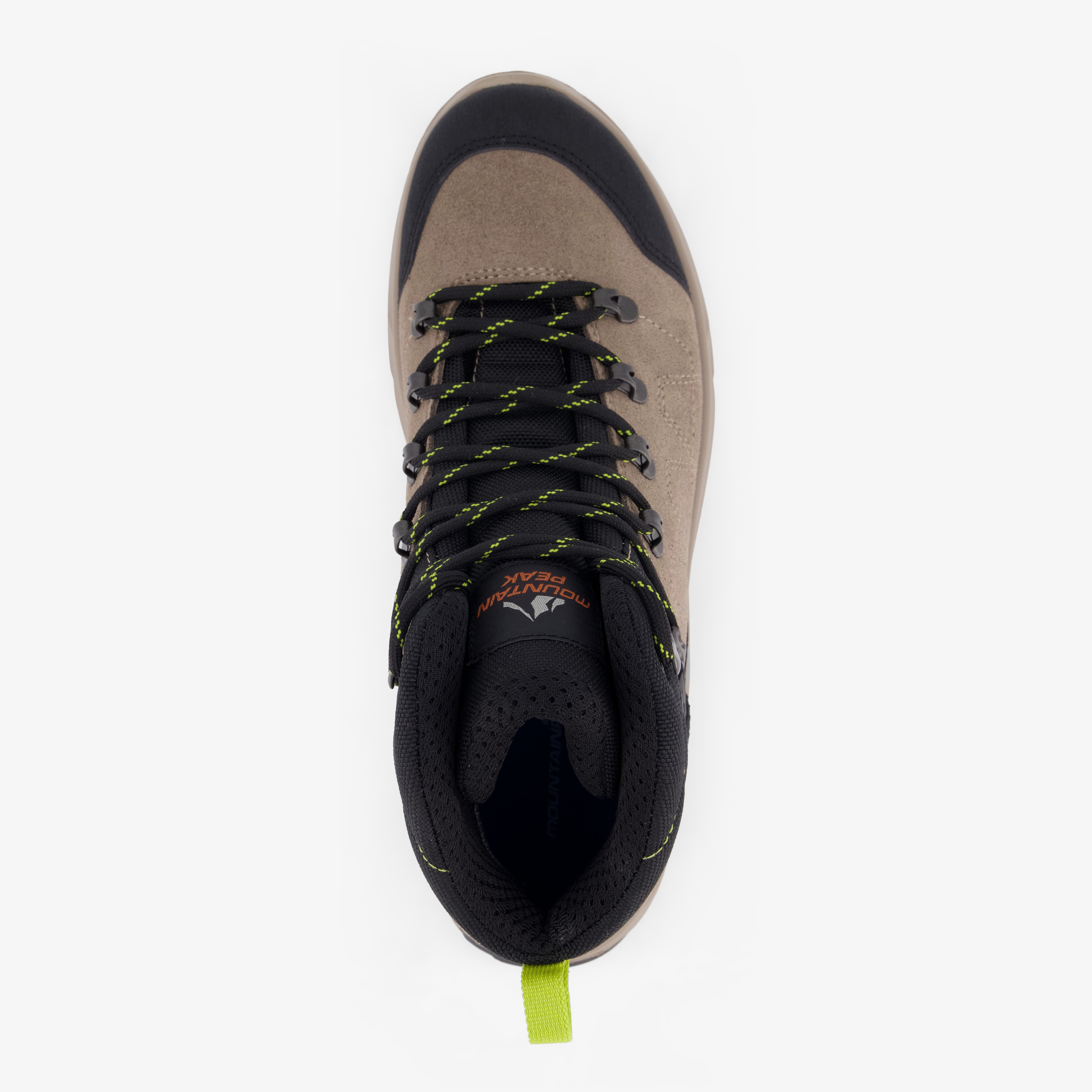 Mountain Peak heren cat. B wandelschoenen vibram zool beige – foto 4