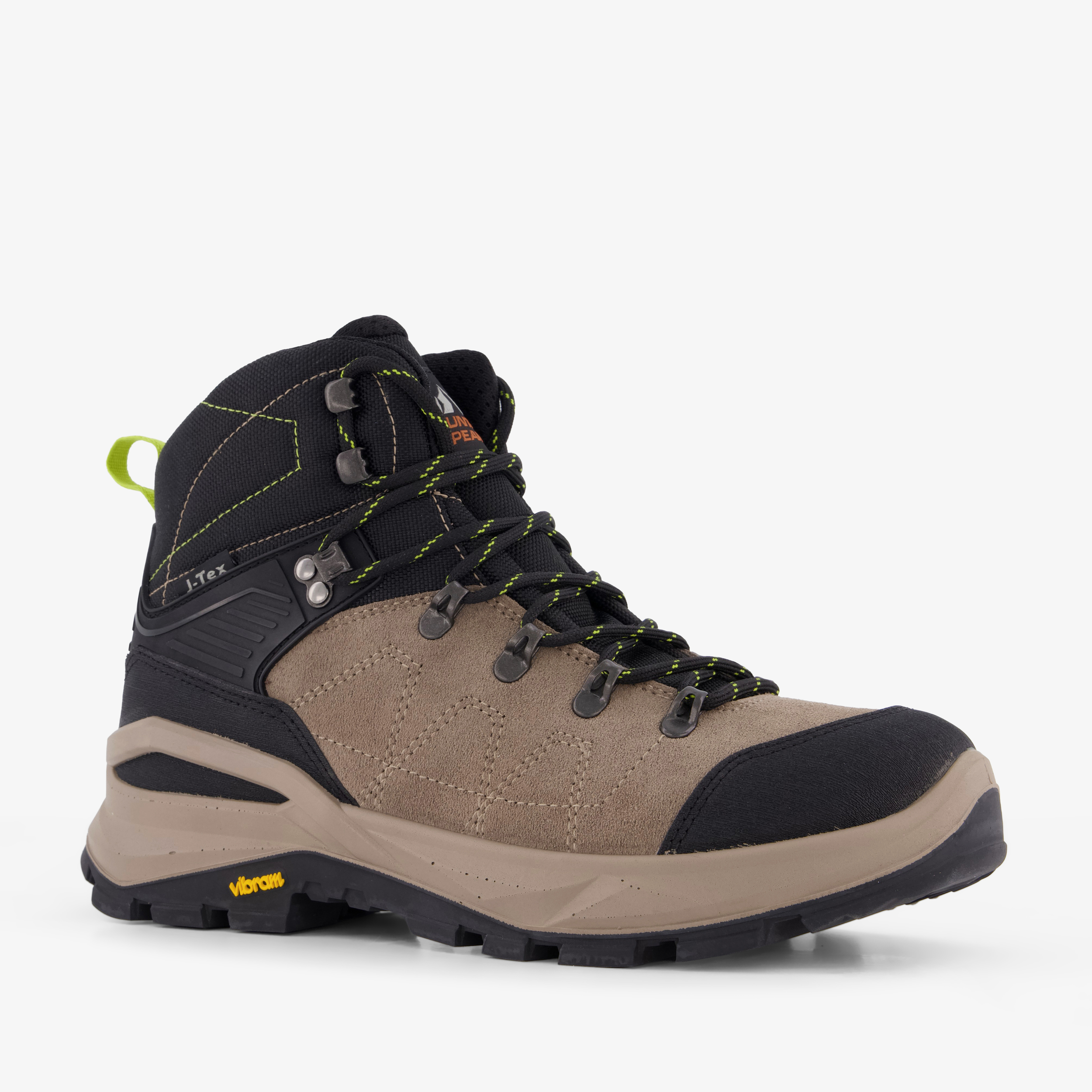 Mountain Peak heren cat. B wandelschoenen vibram zool beige