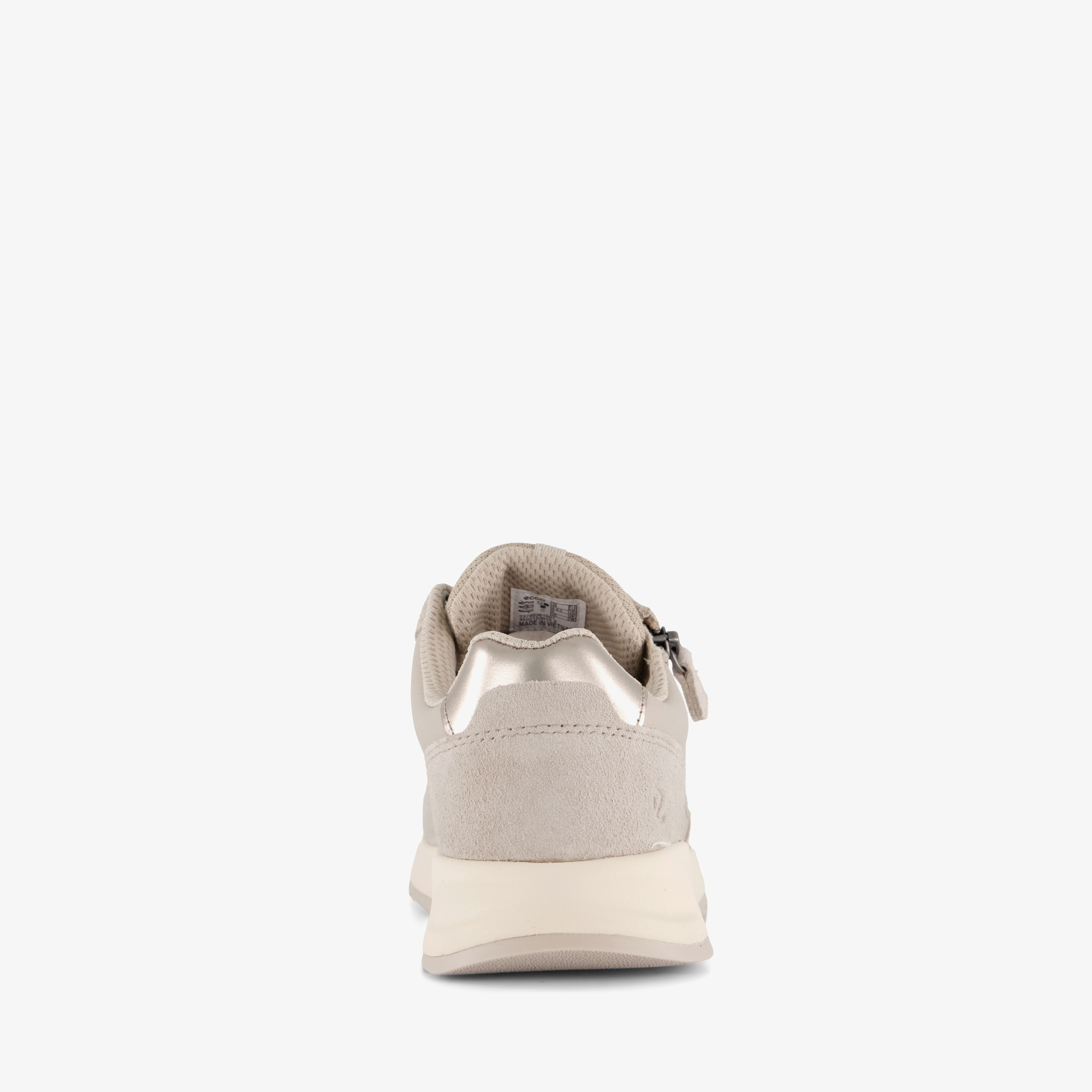ECCO leren dames sneakers beige – foto 2