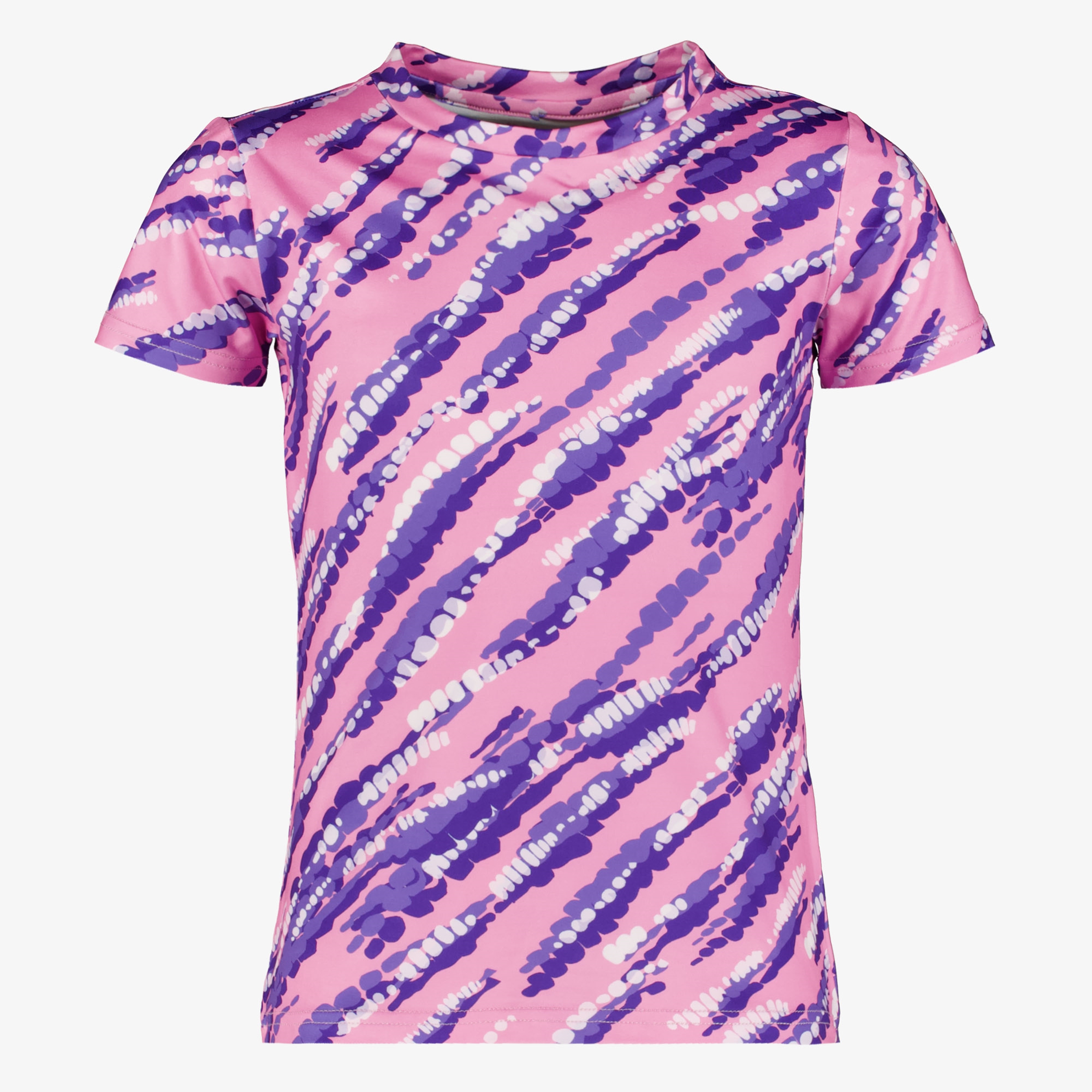 Osaga Dry meisjes sport T-shirt met print roze