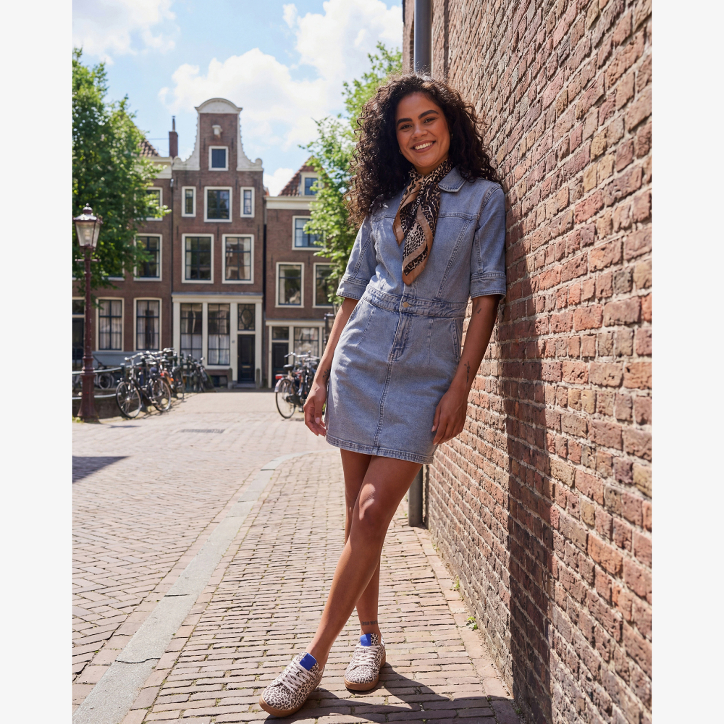 TwoDay dames spijkerjurk blauw jurken & rokken – foto 4