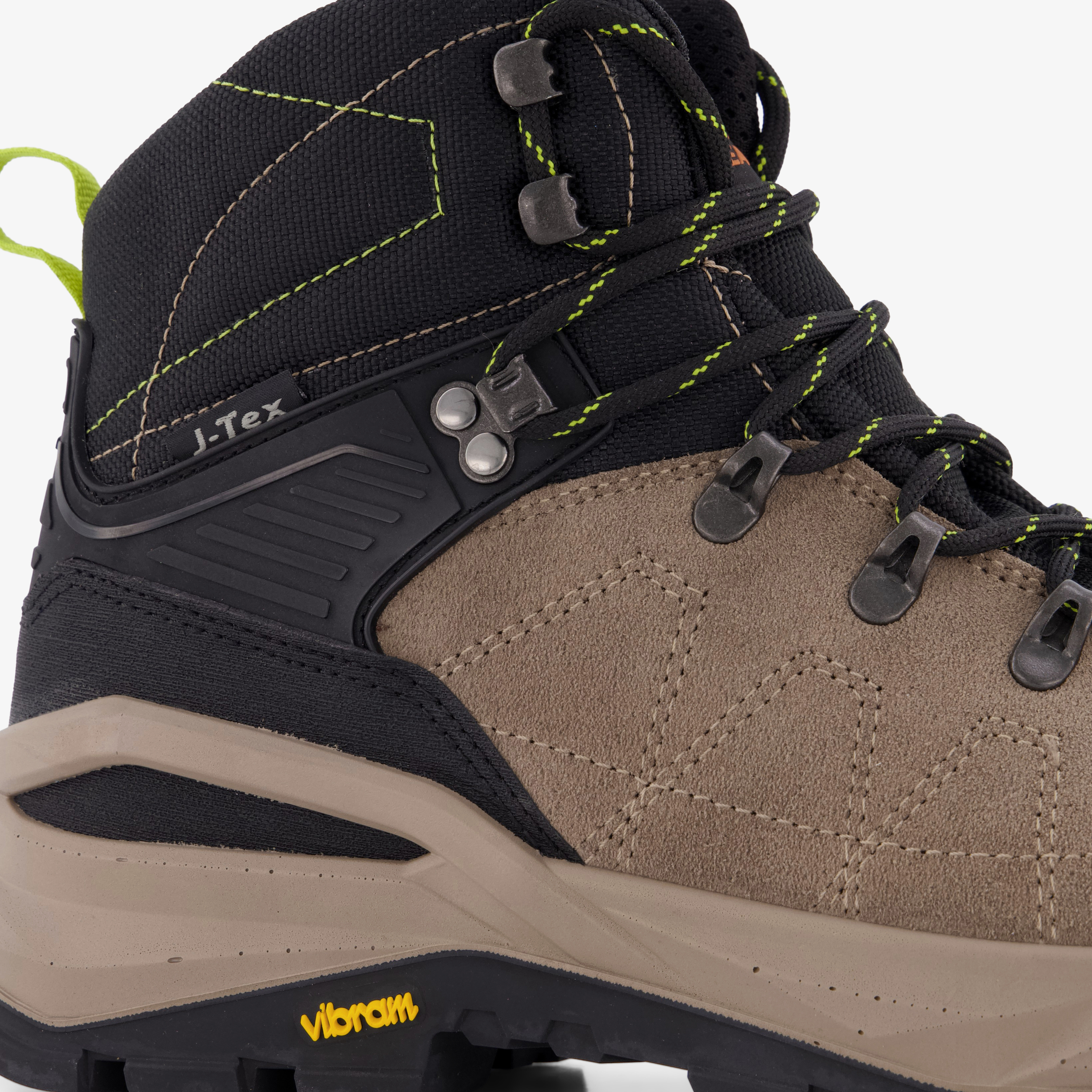 Mountain Peak heren cat. B wandelschoenen vibram zool beige – foto 5