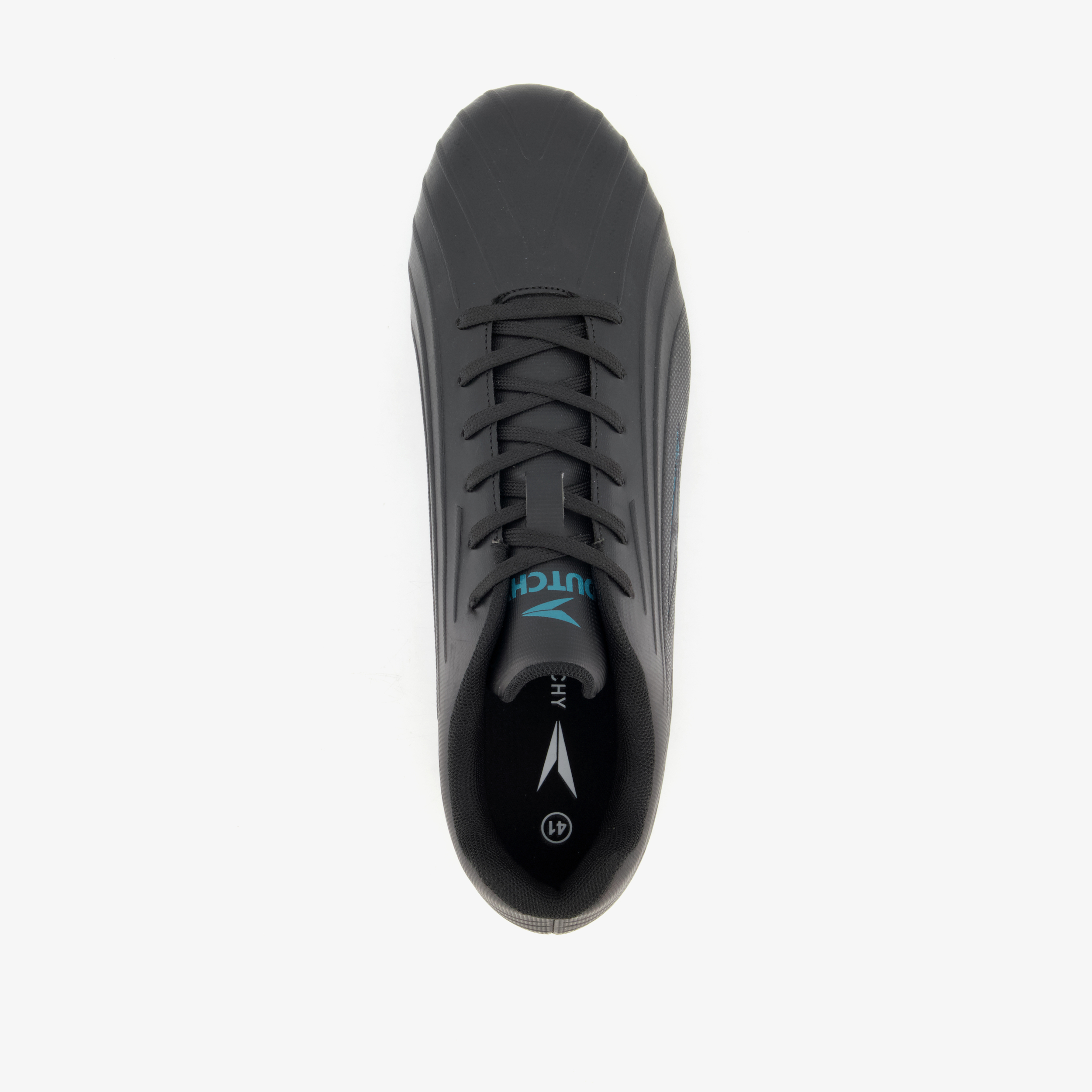 Dutchy FG heren voetbalschoenen zwart veldschoenen – foto 4