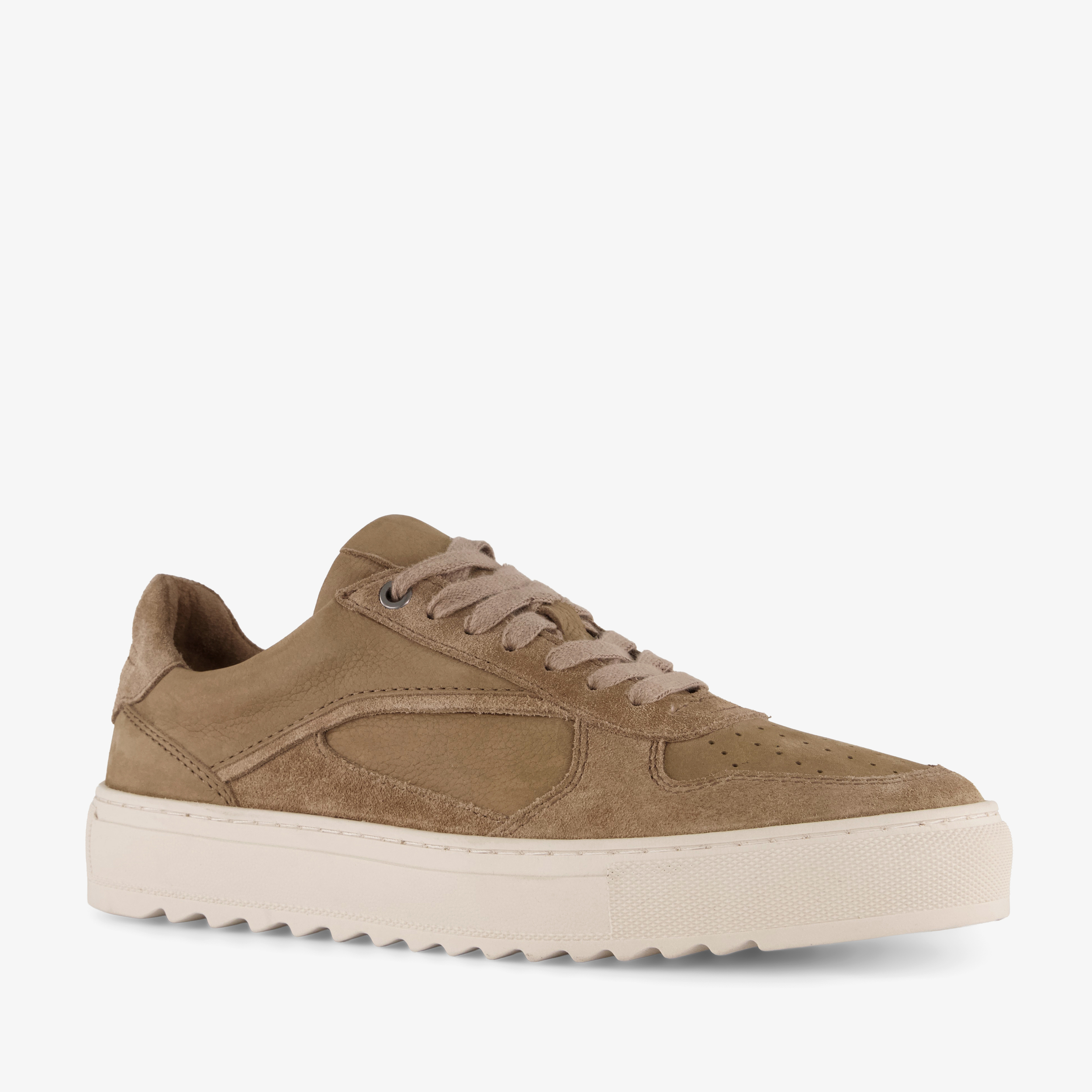 Van Beer suède heren sneakers bruin – foto 2