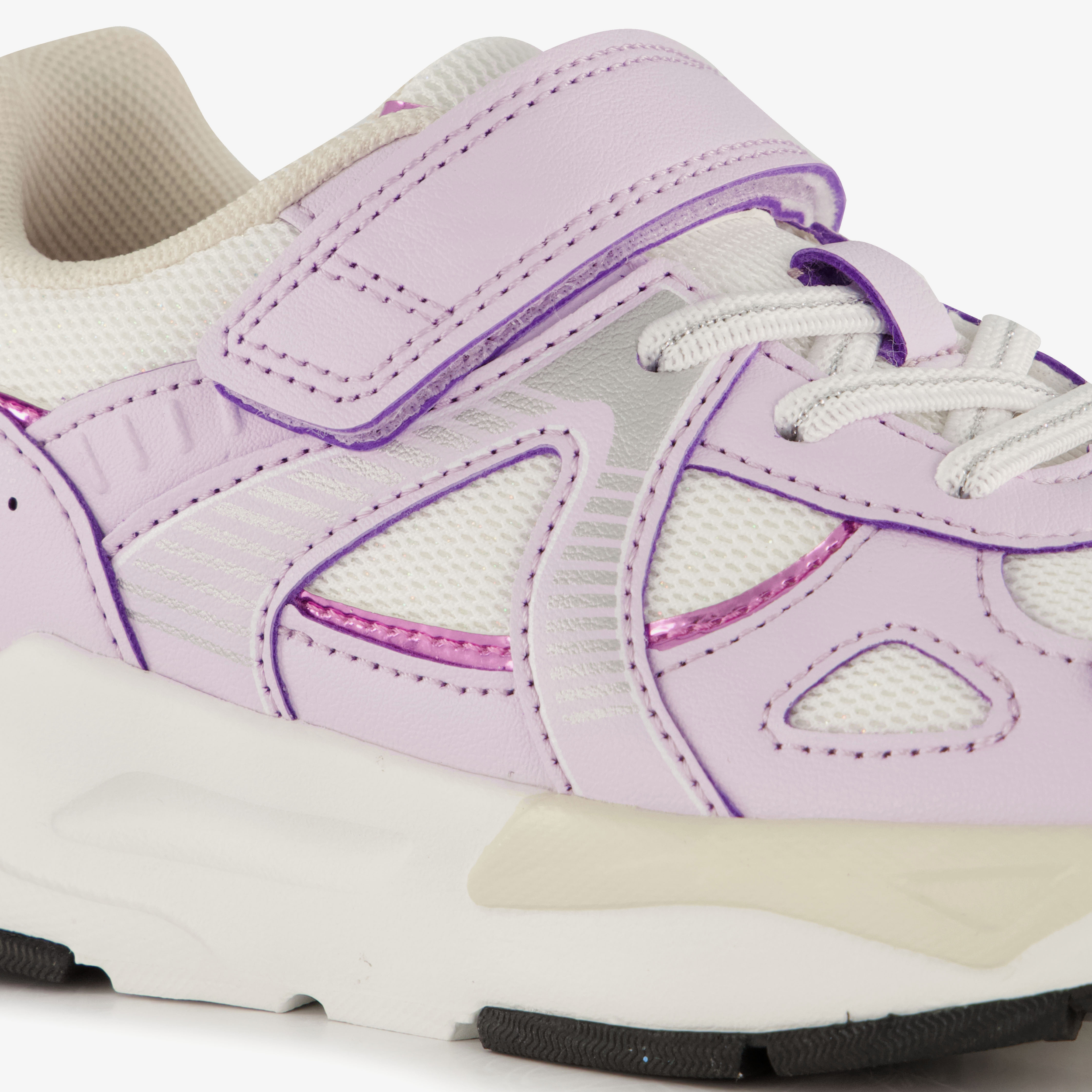 Blue Box meisjes sneakers wit paars – foto 5