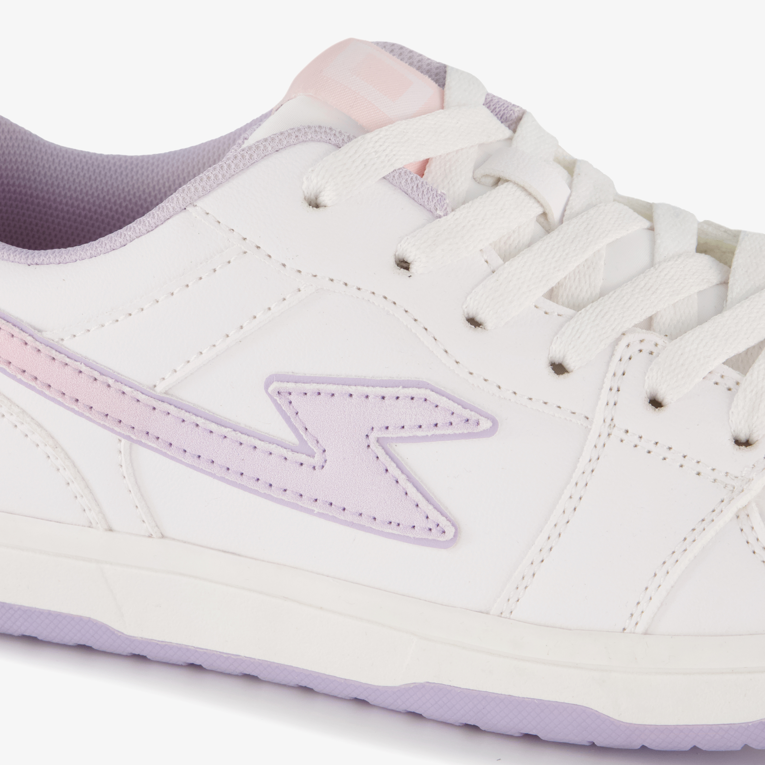 Blue Box meisjes sneakers wit pastel roze – foto 5