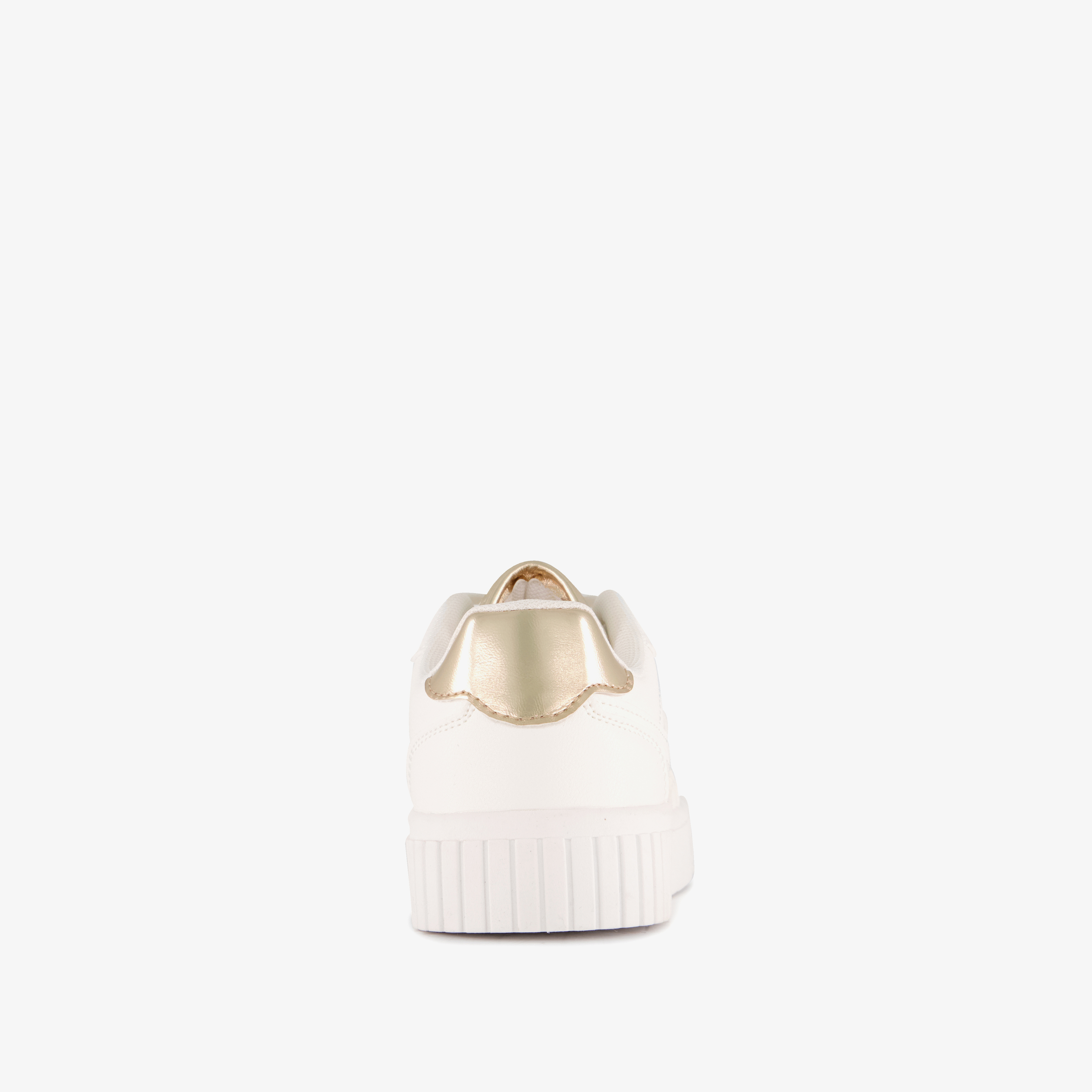 Blue Box meisjes sneakers wit metallic goud – foto 2