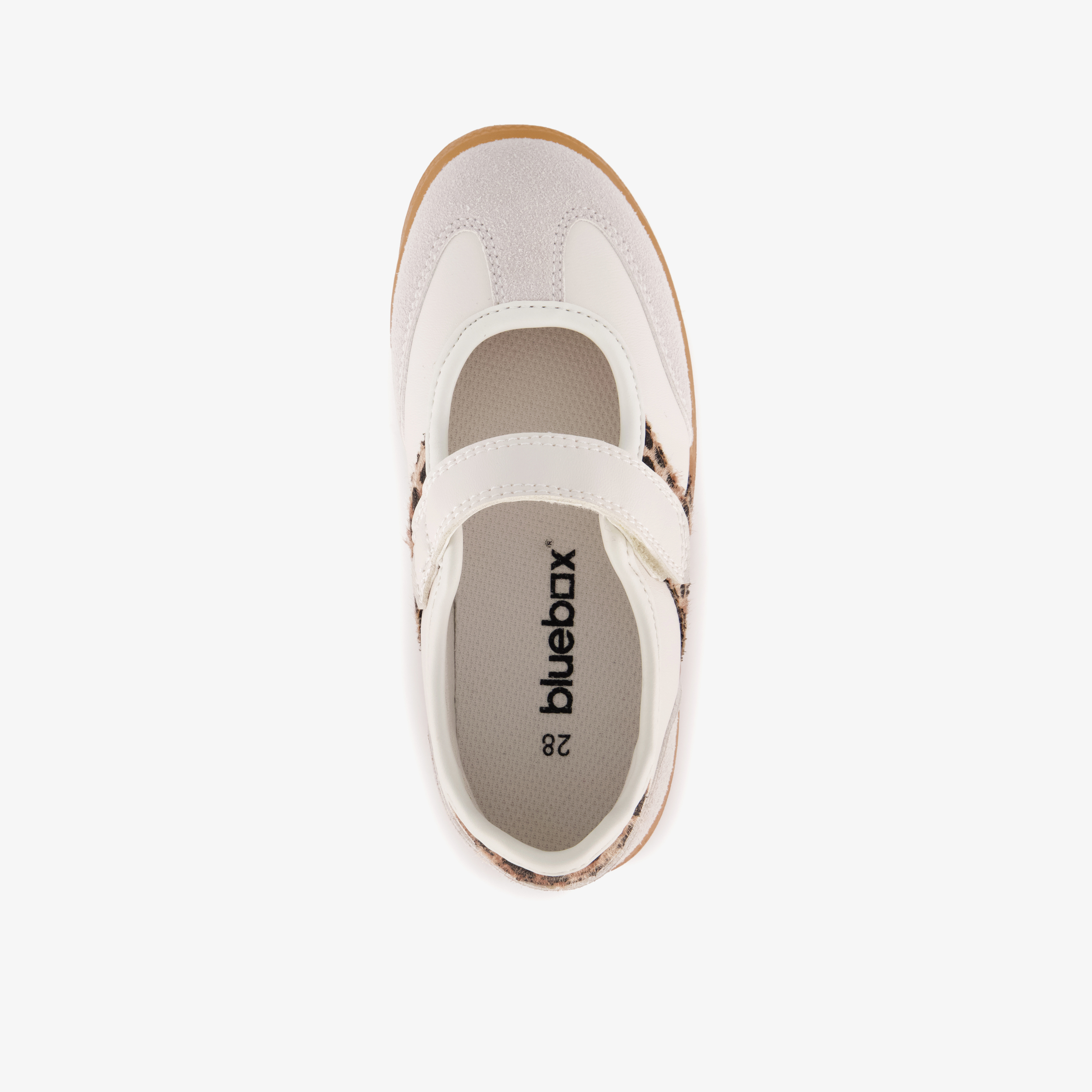 Blue Box meisjes ballerina sneakers panterprint – foto 4