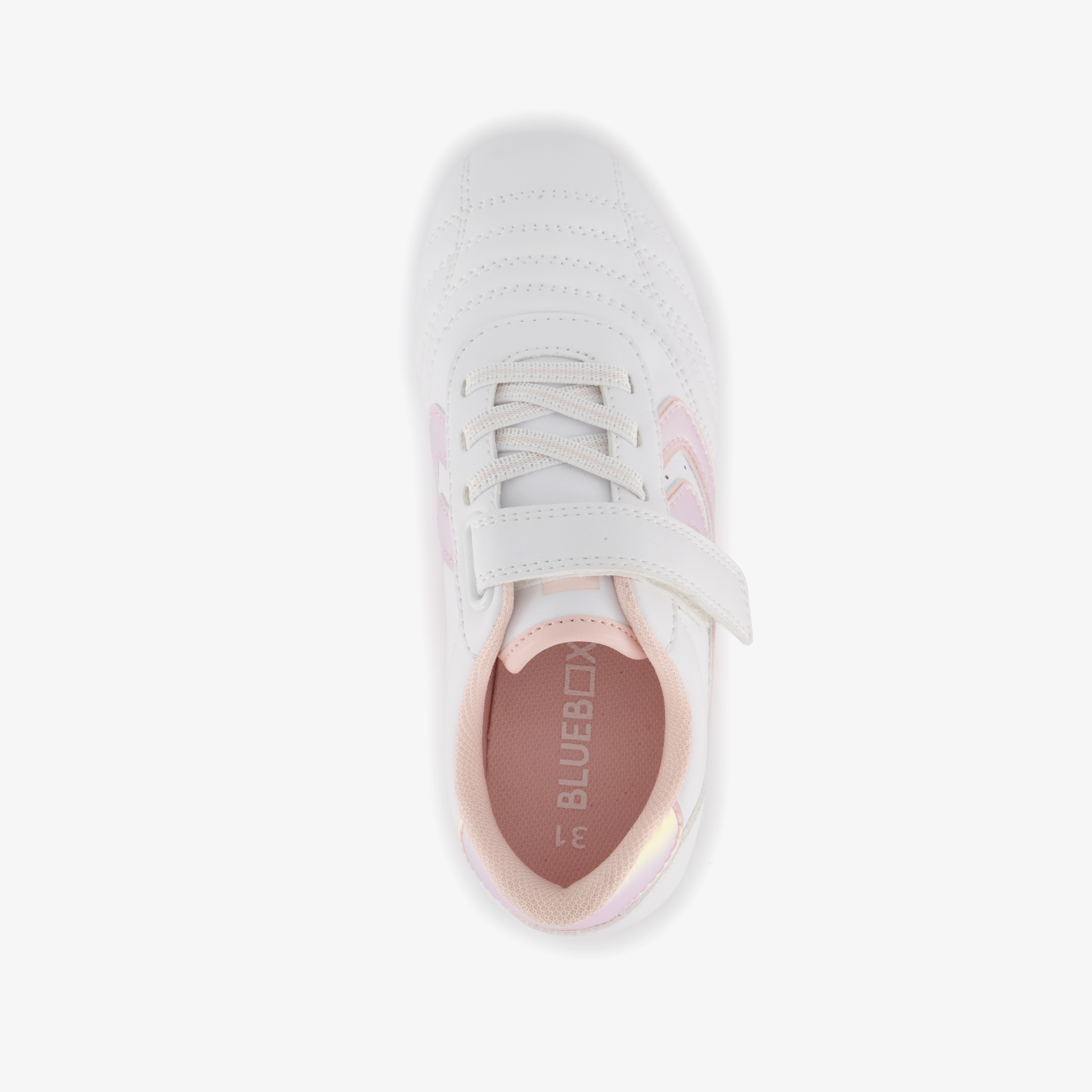 Blue Box meisjes sneakers wit lichtroze – foto 4