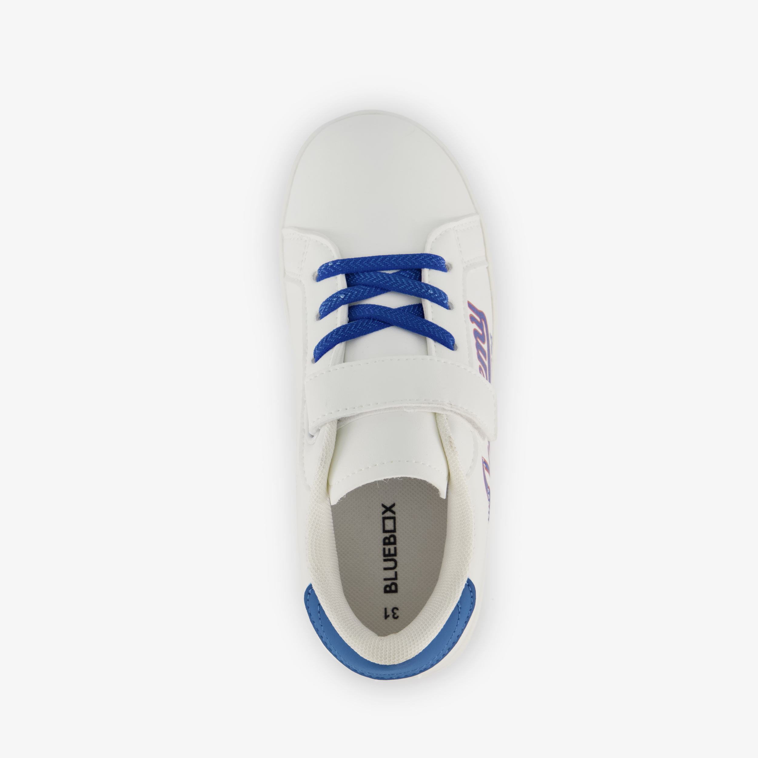Blue Box jongens sneakers wit blauw – foto 4
