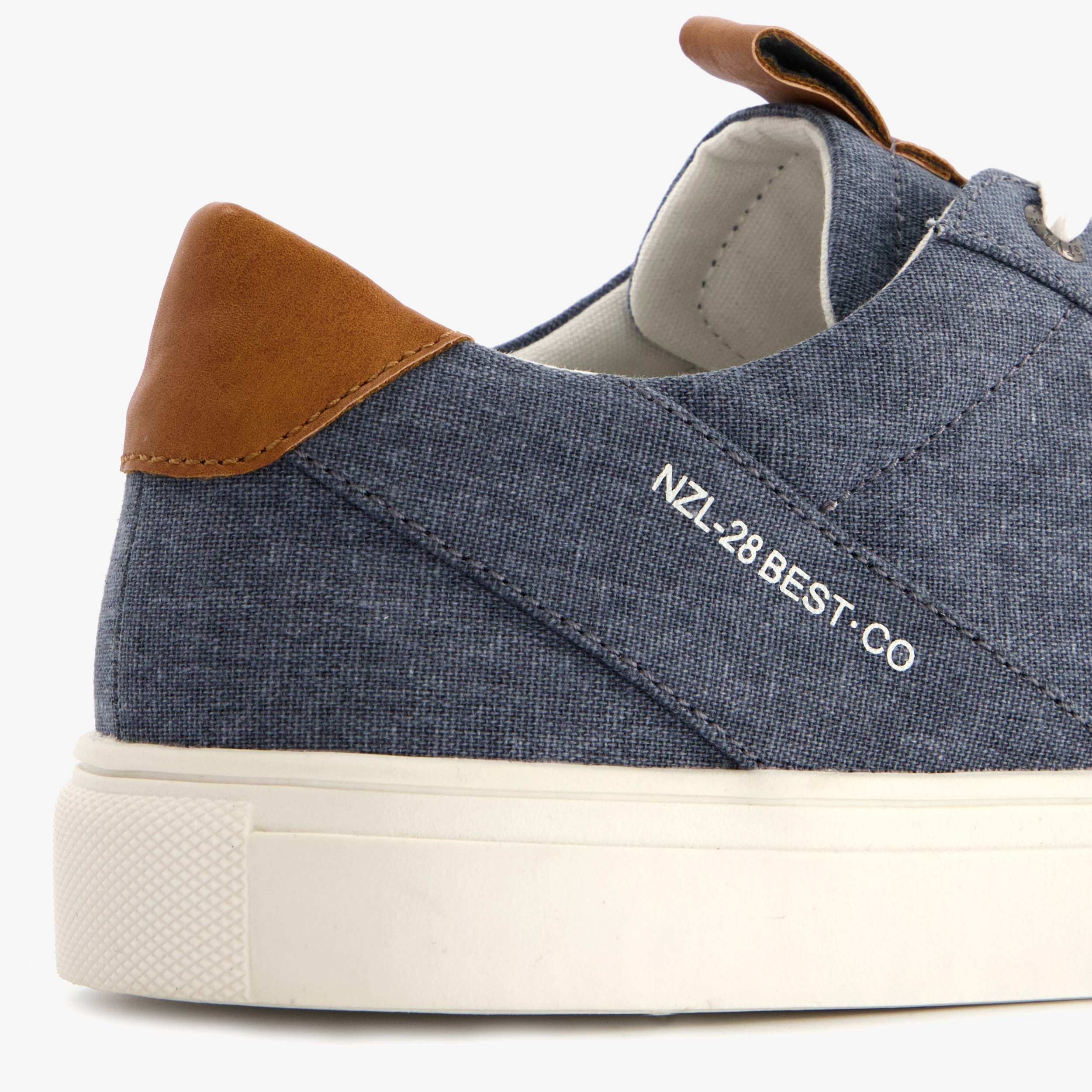 Blue Box heren sneakers denim blauw