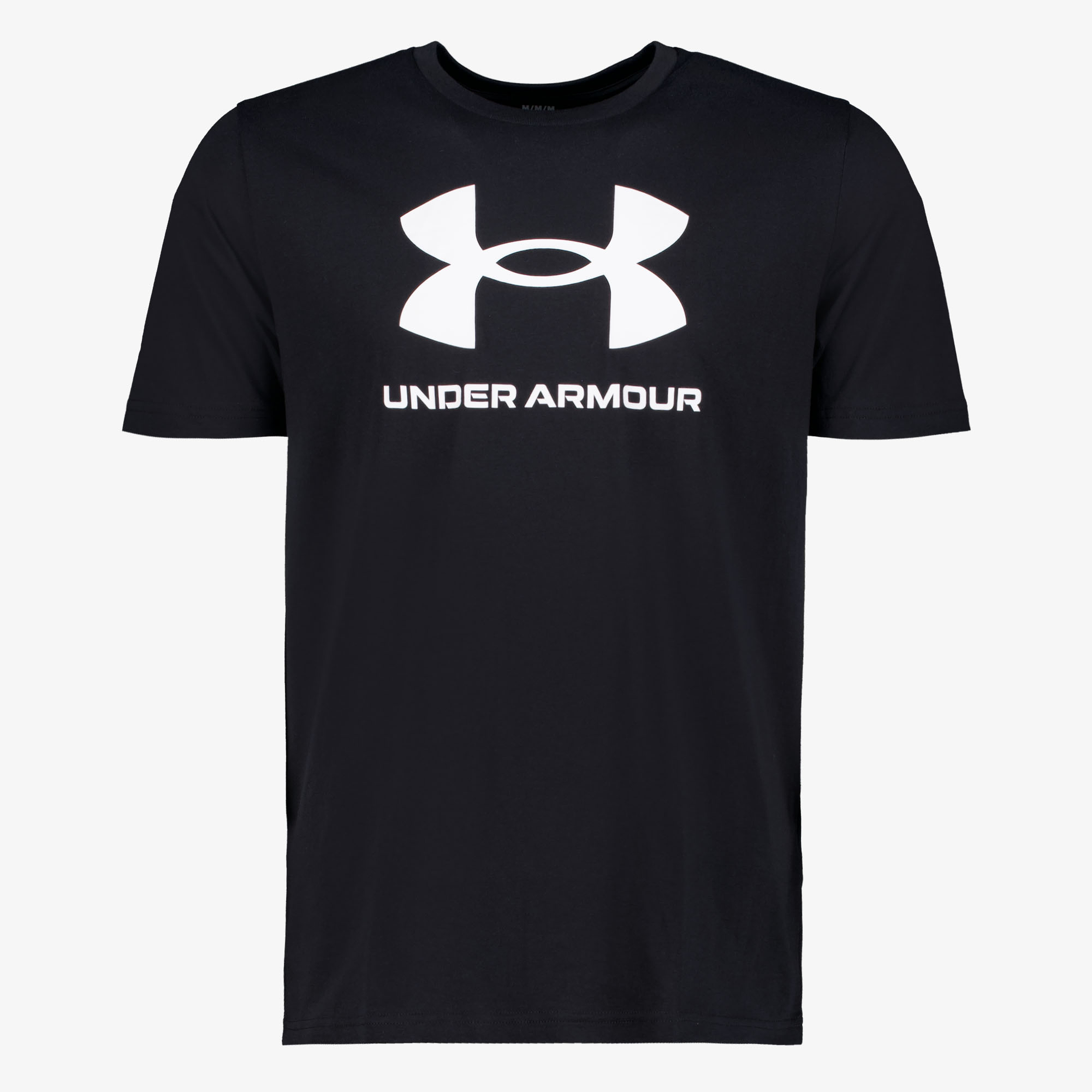 Under Armour UA Logo heren T-shirt zwart t-shirts & tops