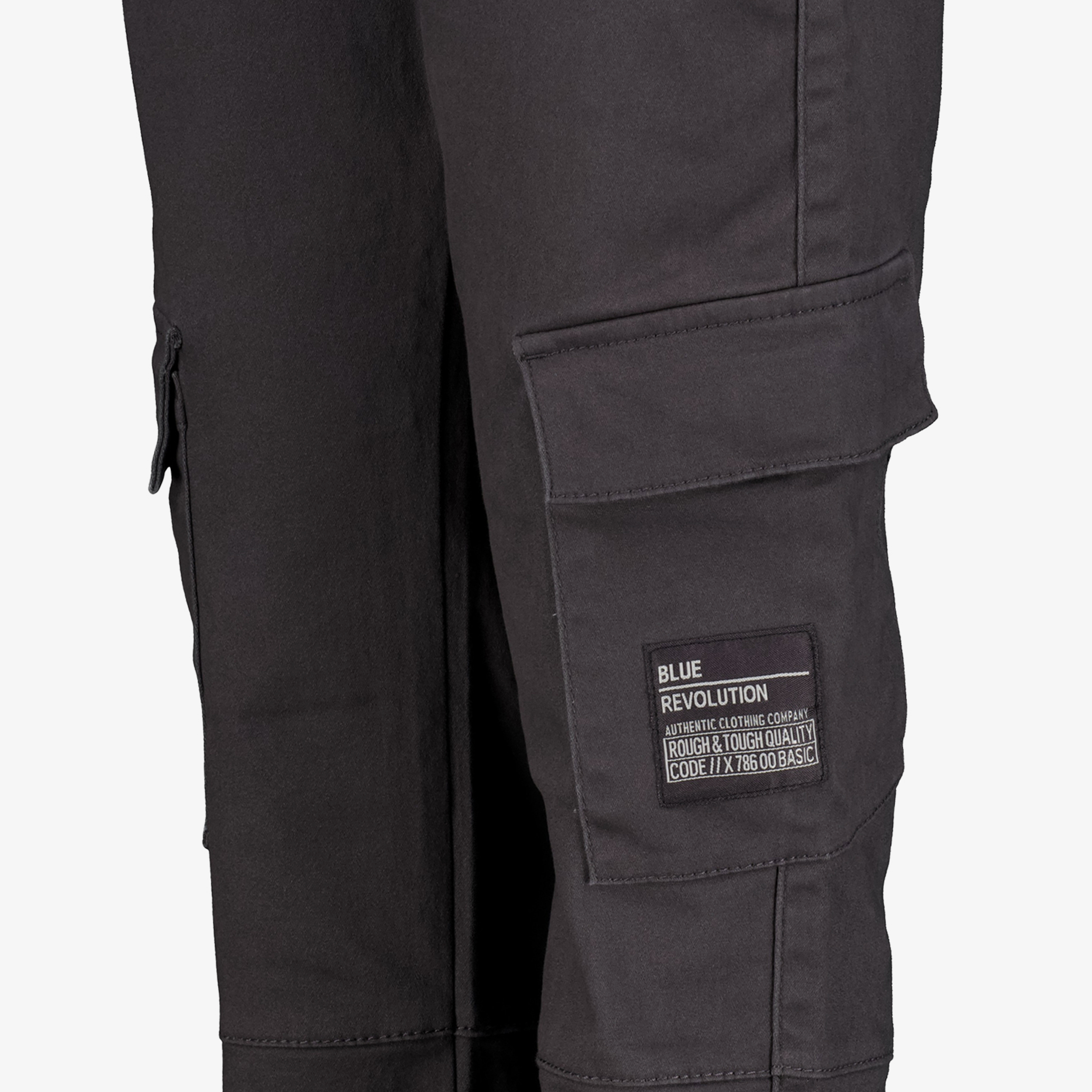 Unsigned jongens cargo broek grijs broeken & shorts – foto 2