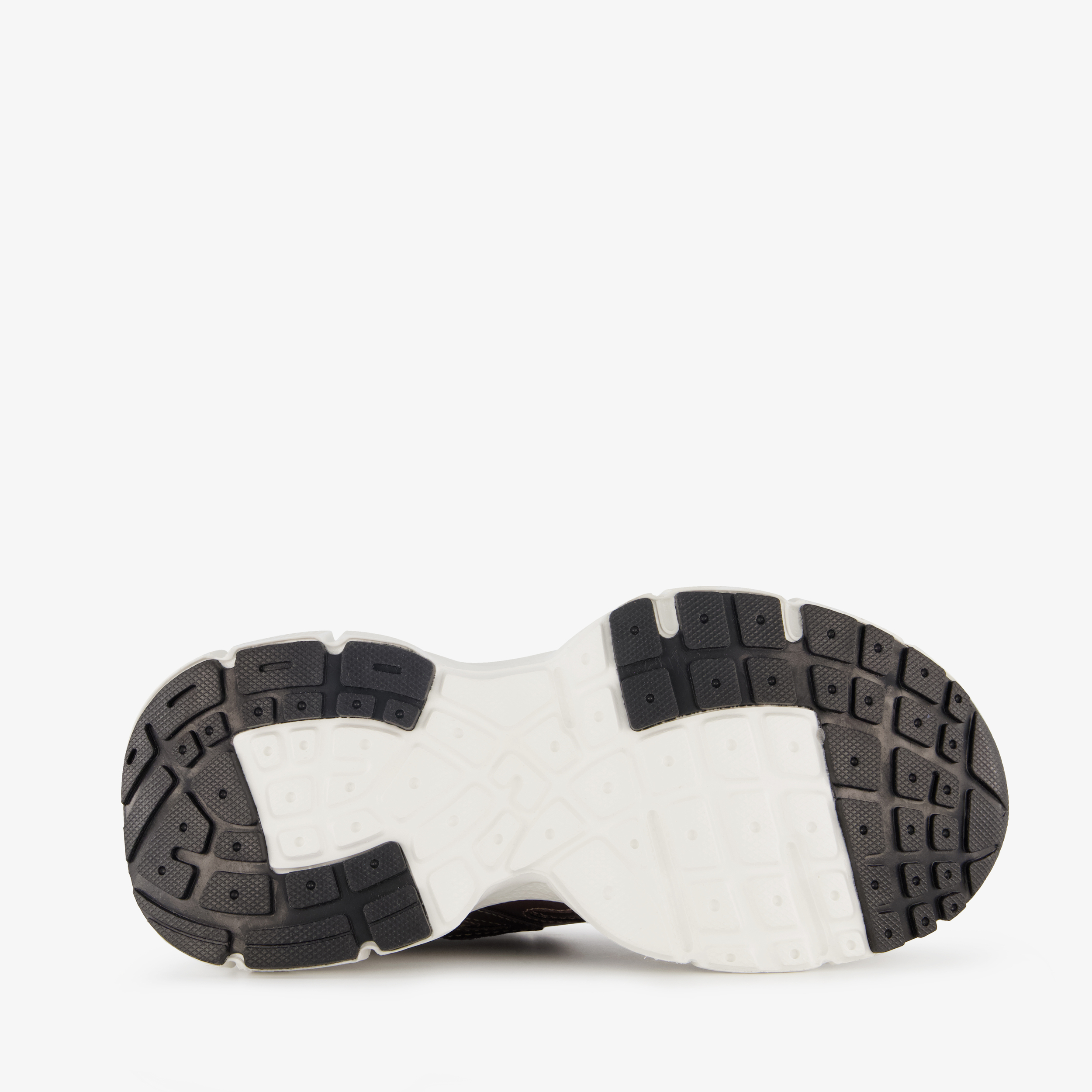 Blue Box dames dad sneakers met panterprint bruin – foto 3