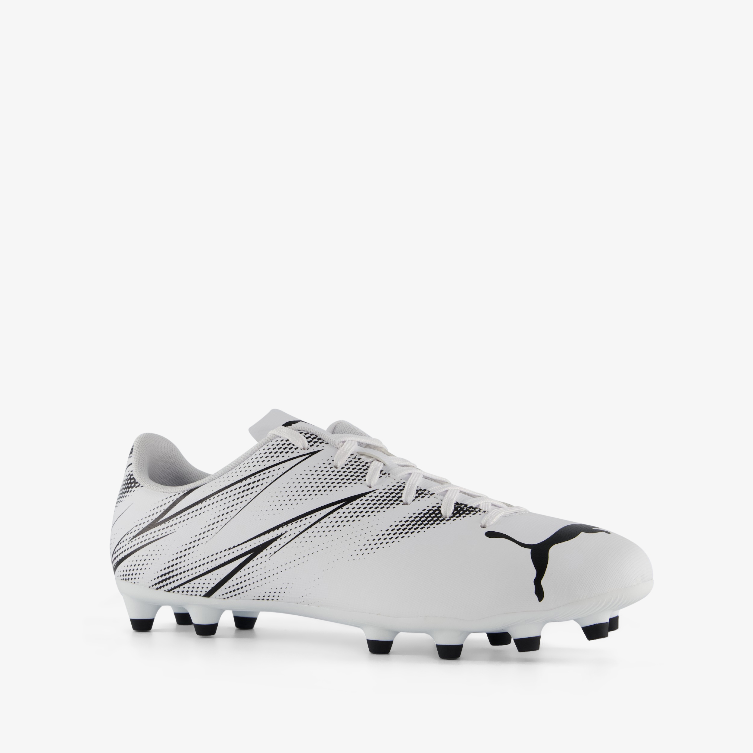 Puma Attacanto FG/AG kinder voetbalschoenen wit