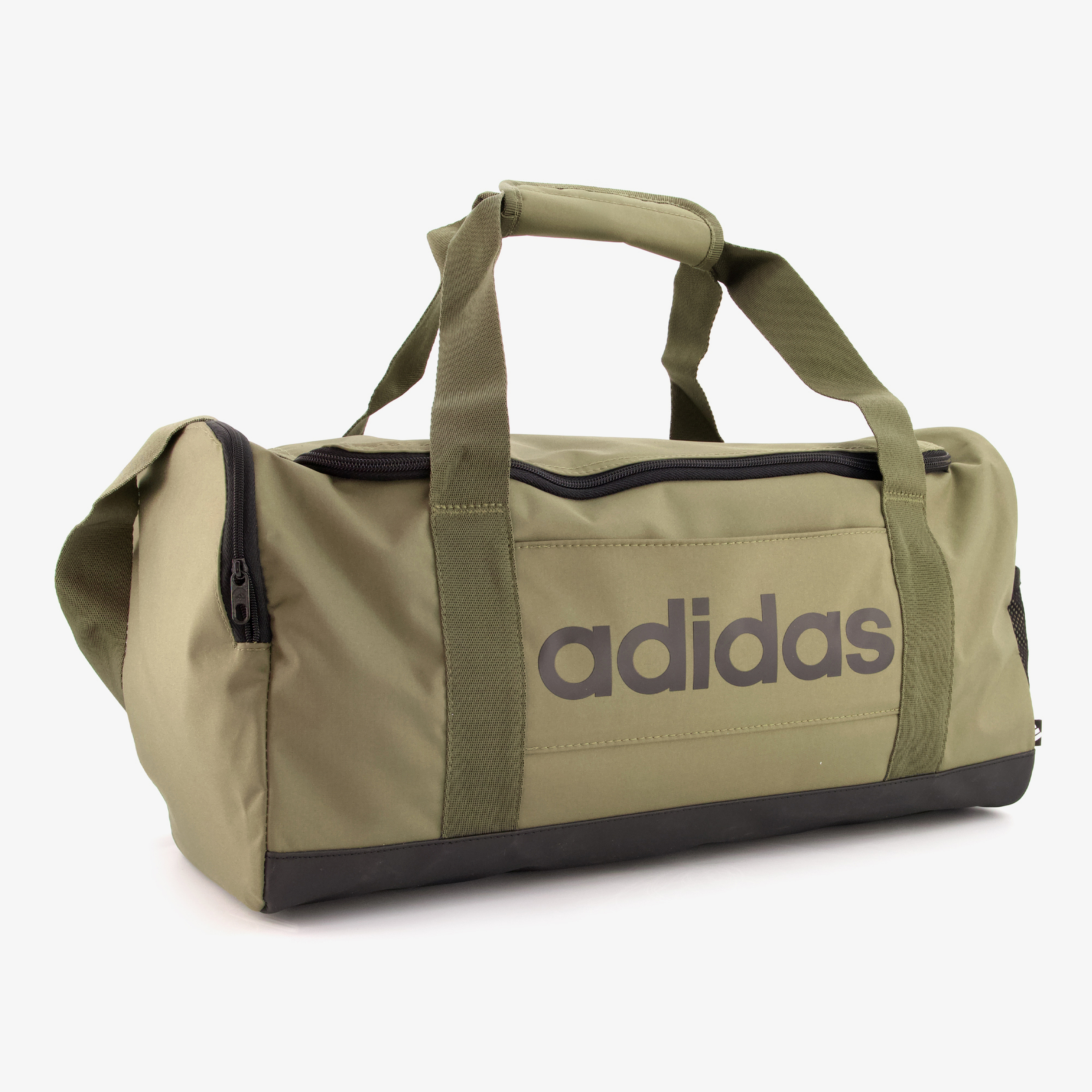 Adidas Linear Duffel Small sporttas 24 liter groen Adidas Linear Duffel Small sporttas 24 liter groen