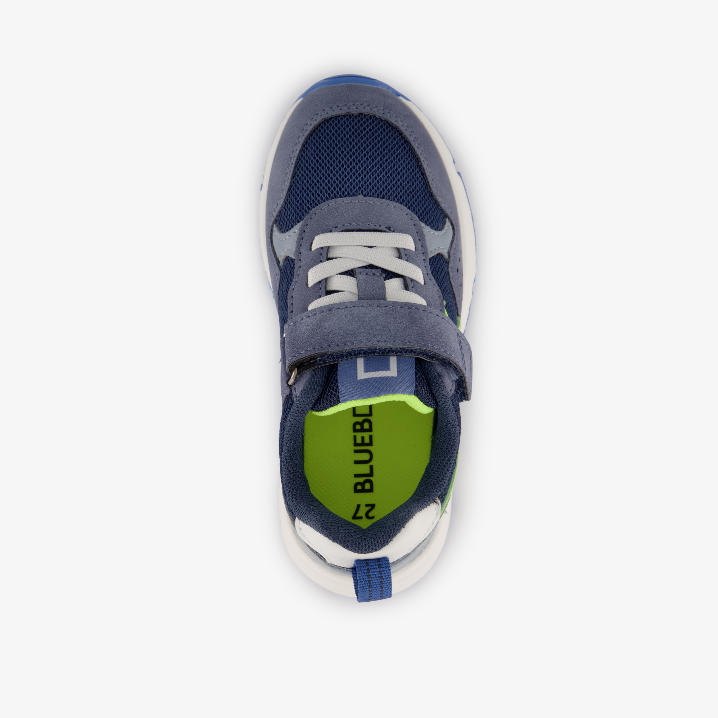 Blue Box jongens sneakers blauw groen – foto 4